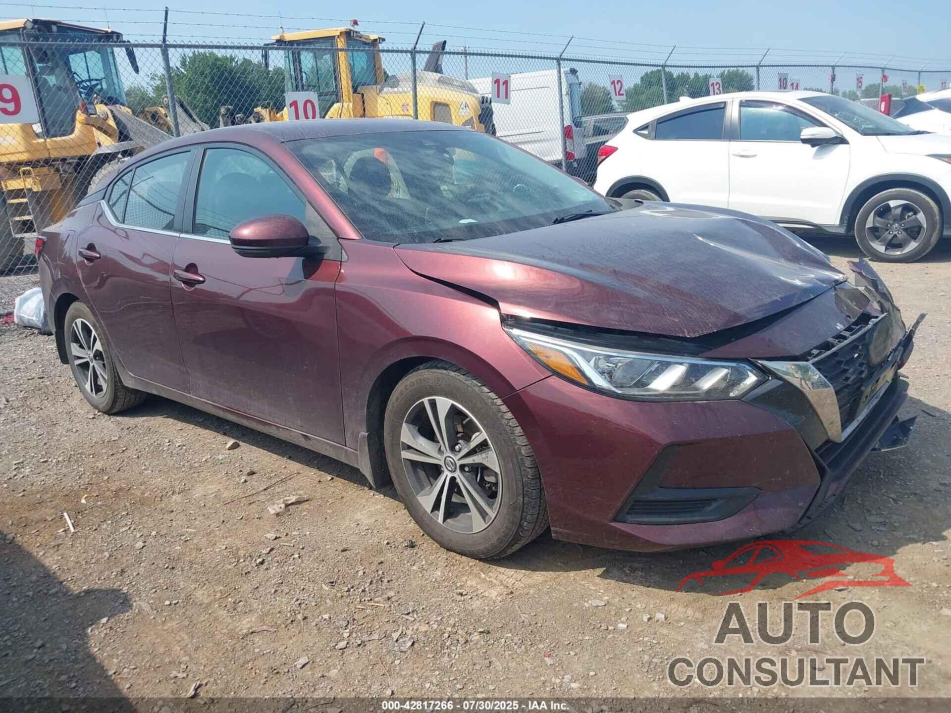 NISSAN SENTRA 2020 - 3N1AB8CVXLY288188