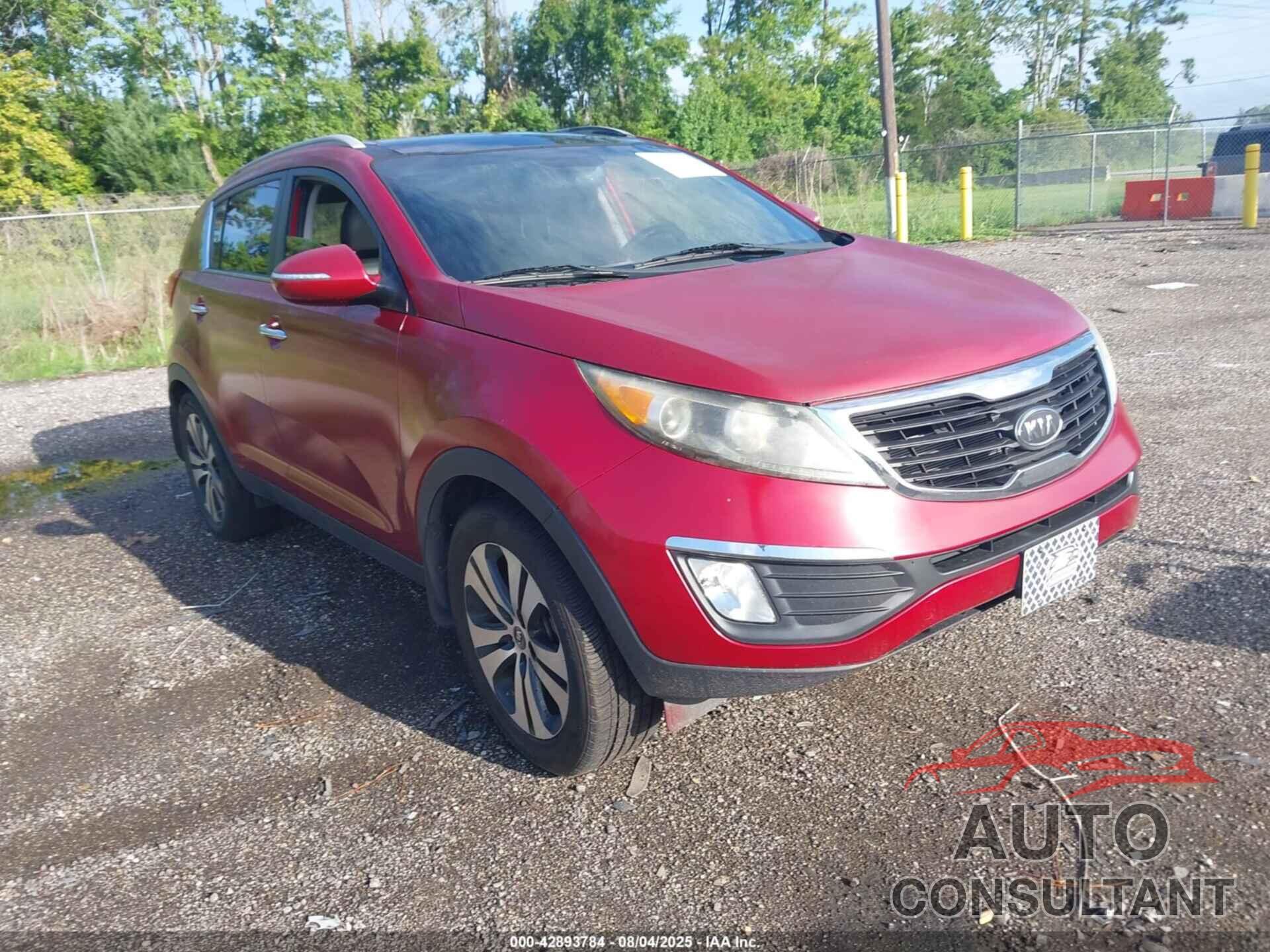 KIA SPORTAGE 2012 - KNDPC3A25C7185990
