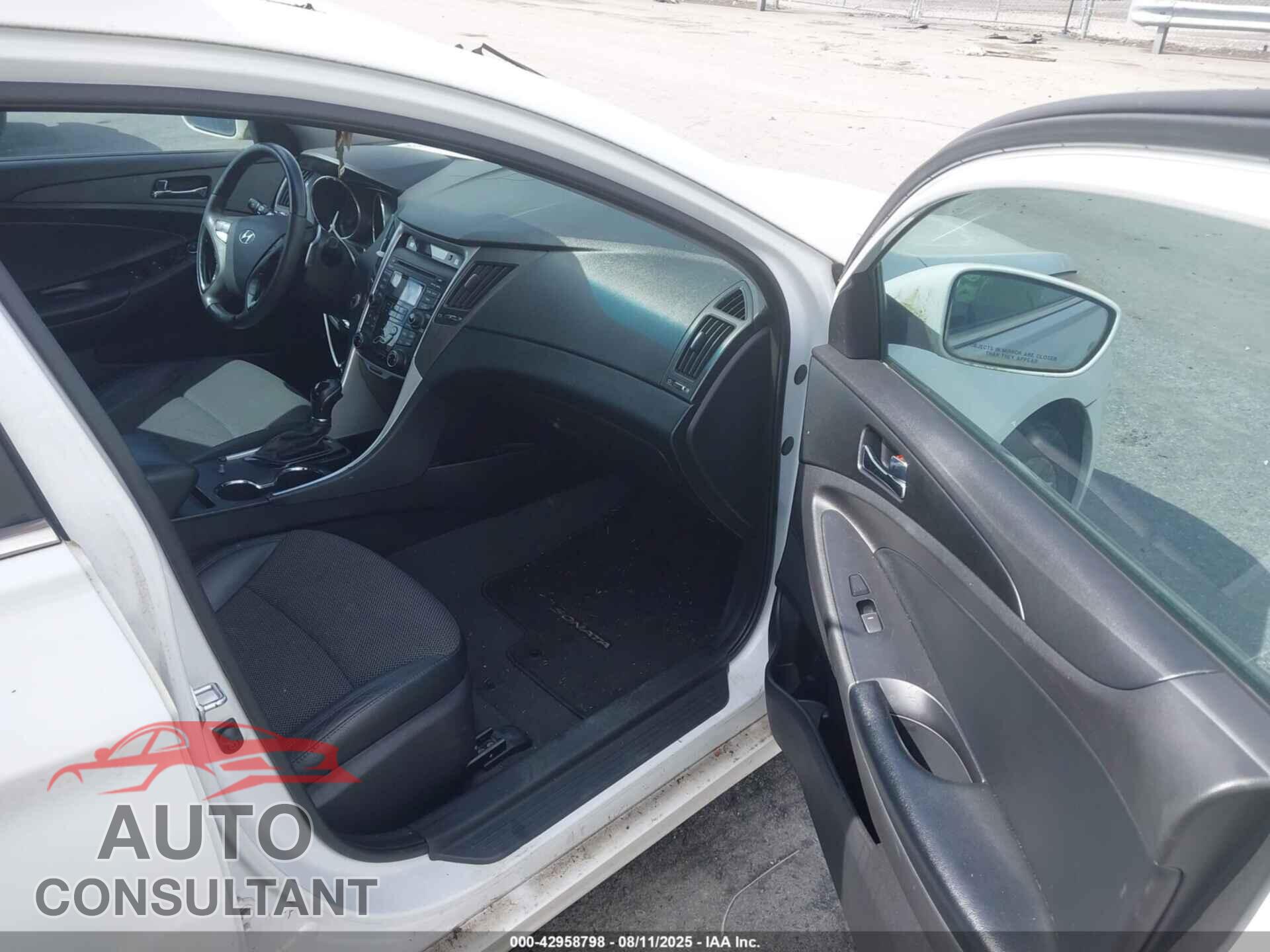 HYUNDAI SONATA 2012 - 5NPEC4AB9CH450578