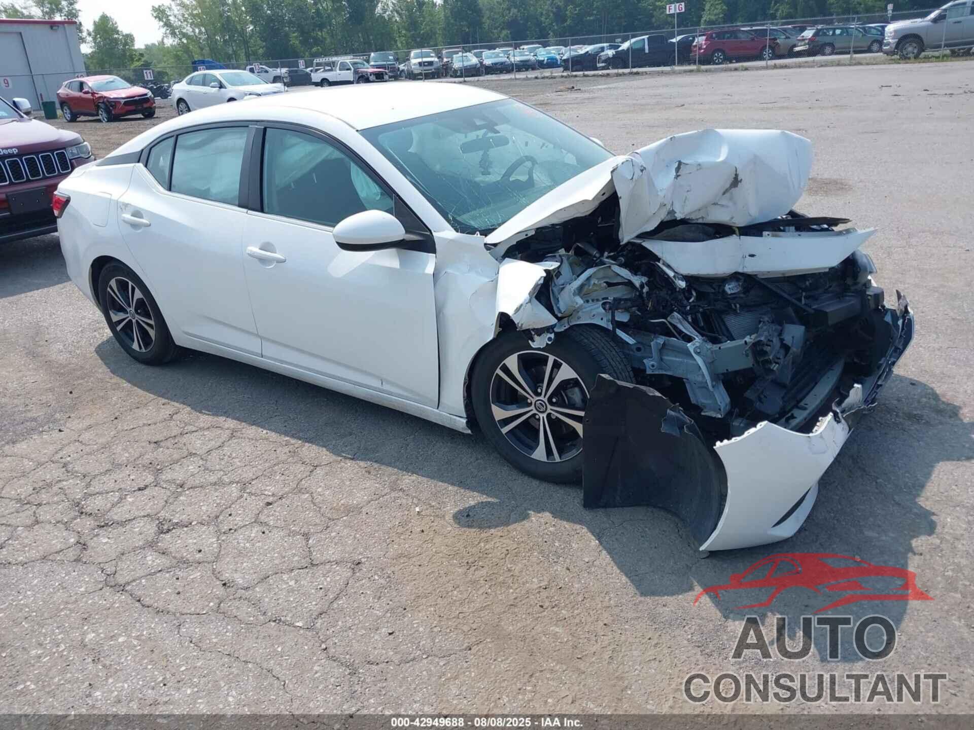 NISSAN SENTRA 2021 - 3N1AB8CV0MY283289