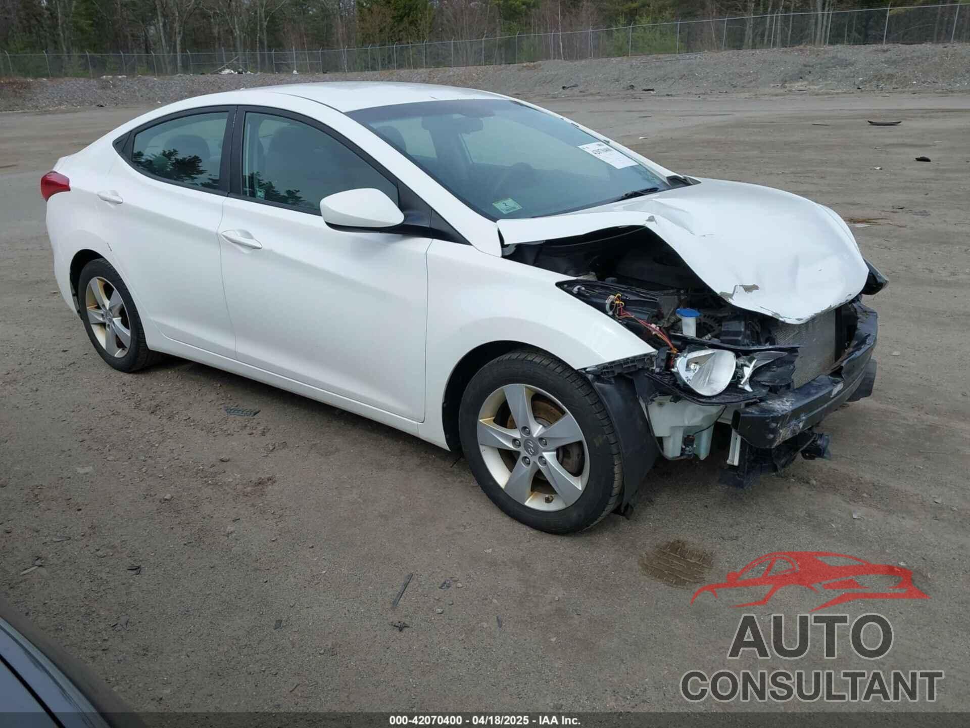 HYUNDAI ELANTRA 2013 - 5NPDH4AE6DH438980