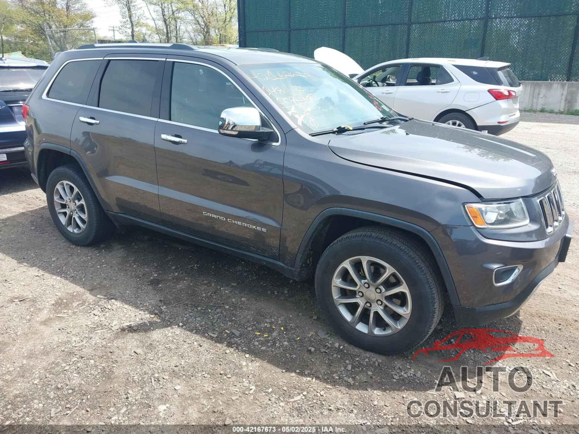 JEEP GRAND CHEROKEE 2016 - 1C4RJFBG1GC471228
