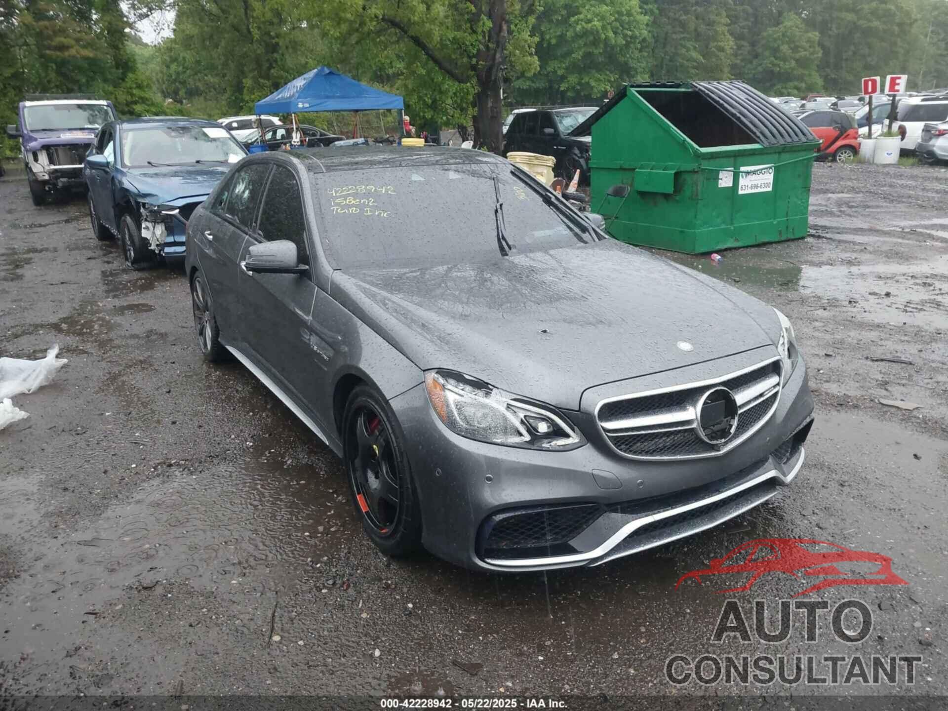 MERCEDES-BENZ E 63 AMG 2015 - WDDHF7GB4FB151119