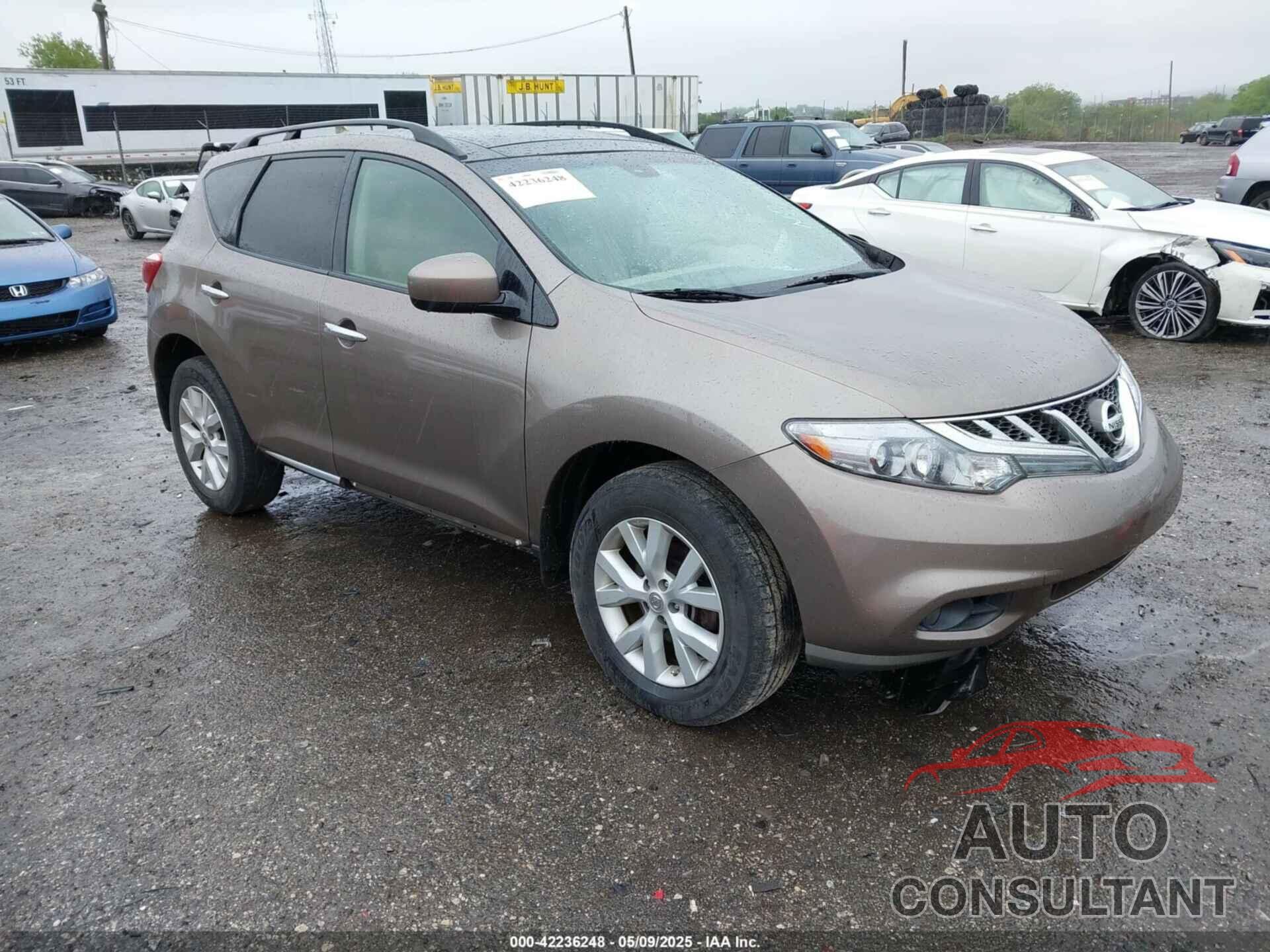 NISSAN MURANO 2012 - JN8AZ1MW7CW225195
