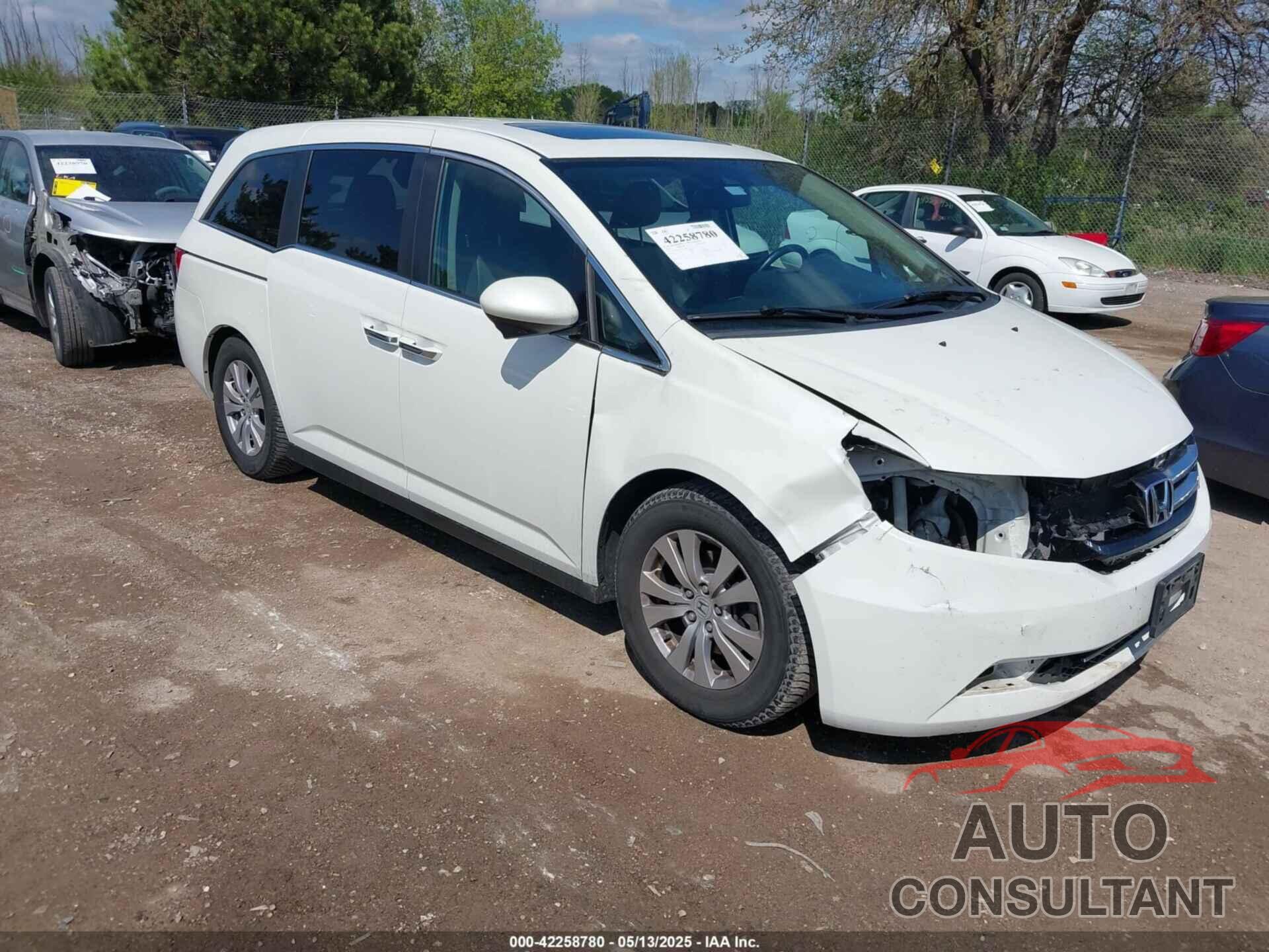 HONDA ODYSSEY 2014 - 5FNRL5H6XEB112950