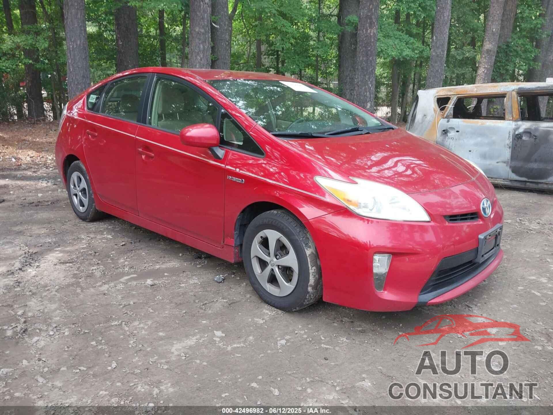 TOYOTA PRIUS 2013 - JTDKN3DU7D0349560