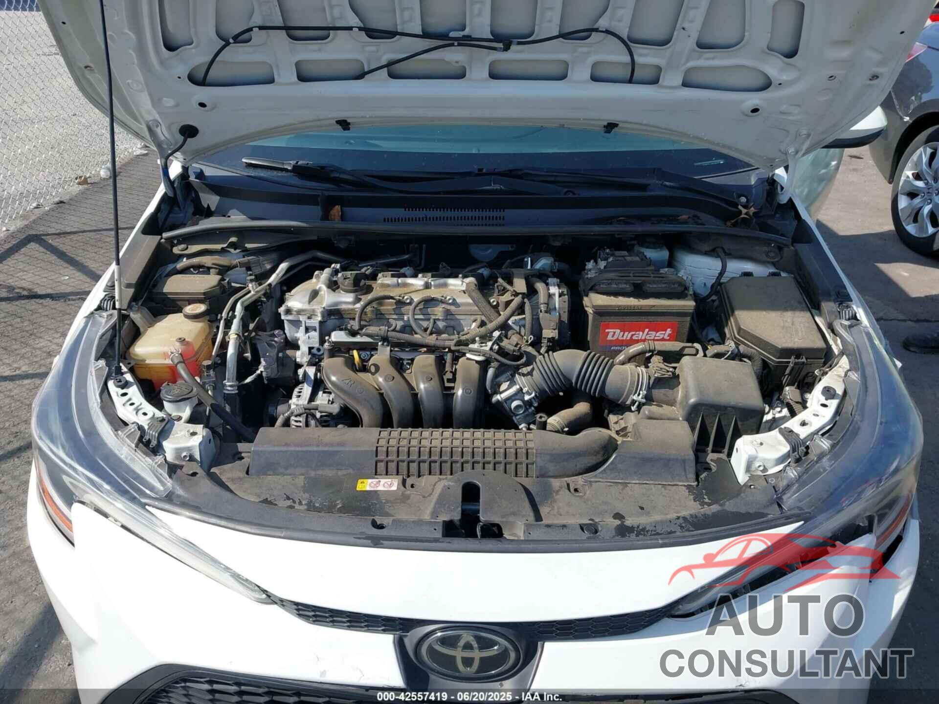 TOYOTA COROLLA 2020 - JTDEPRAE1LJ074865