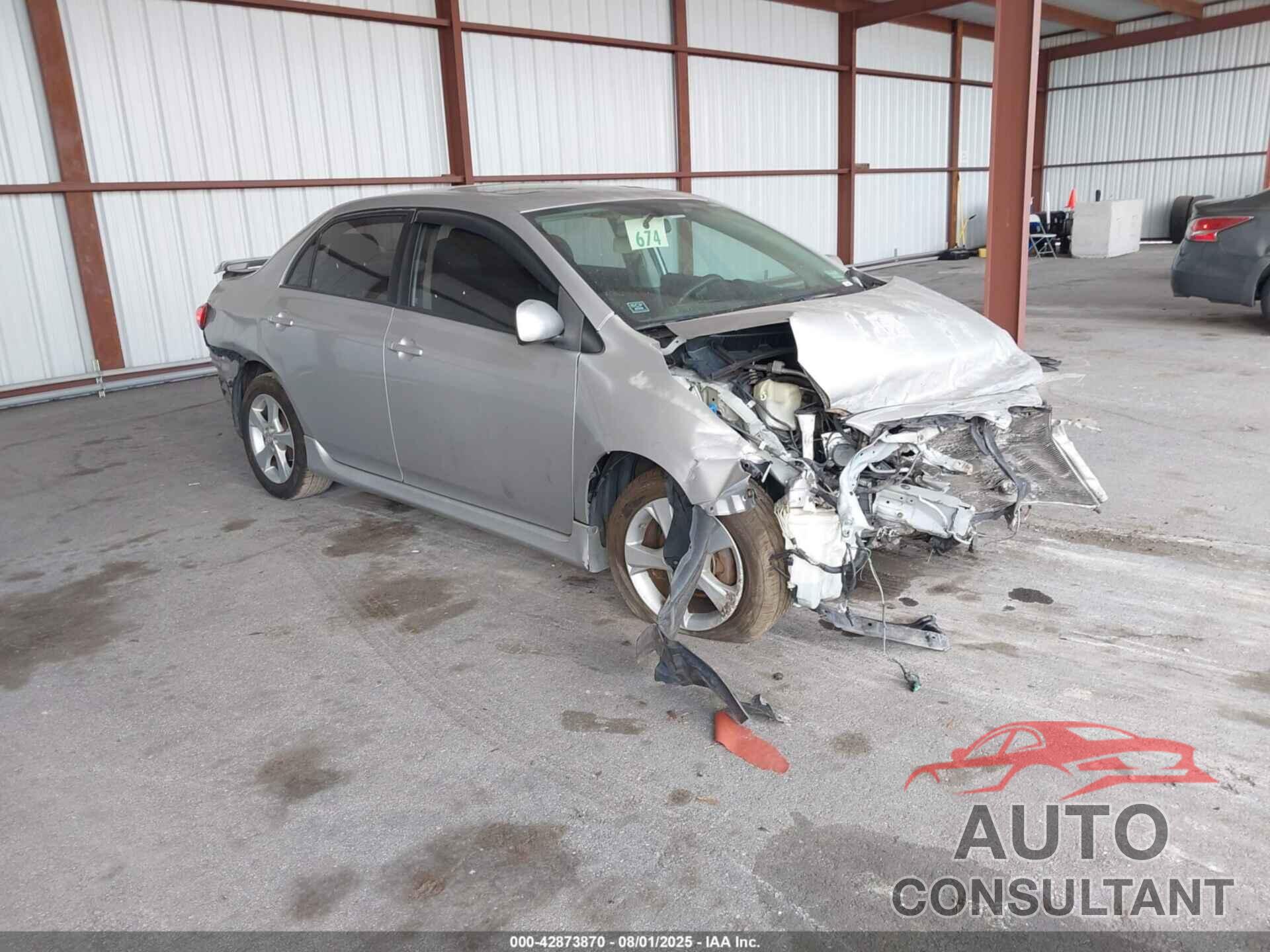 TOYOTA COROLLA 2011 - 2T1BU4EE1BC643149
