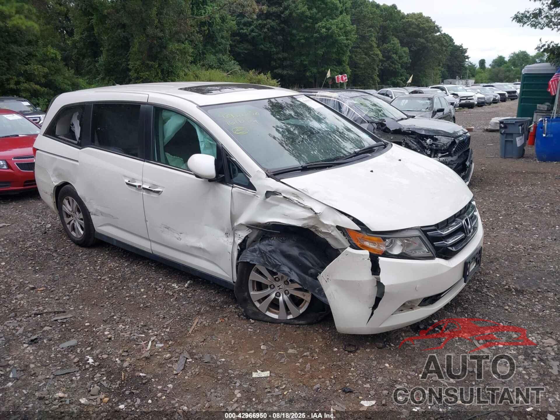 HONDA ODYSSEY 2016 - 5FNRL5H62GB128515