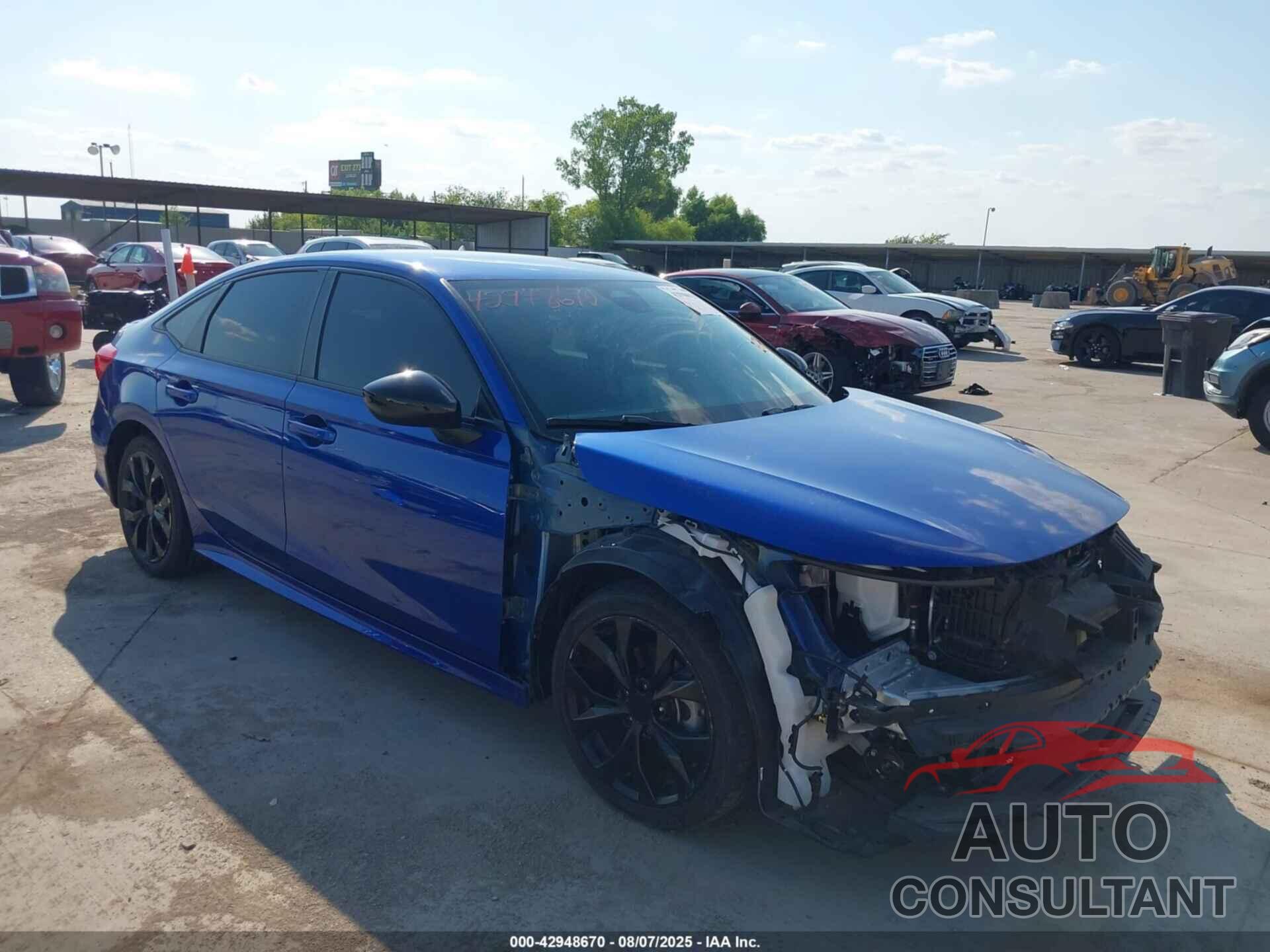 HONDA CIVIC 2024 - 2HGFE2F54RH565484