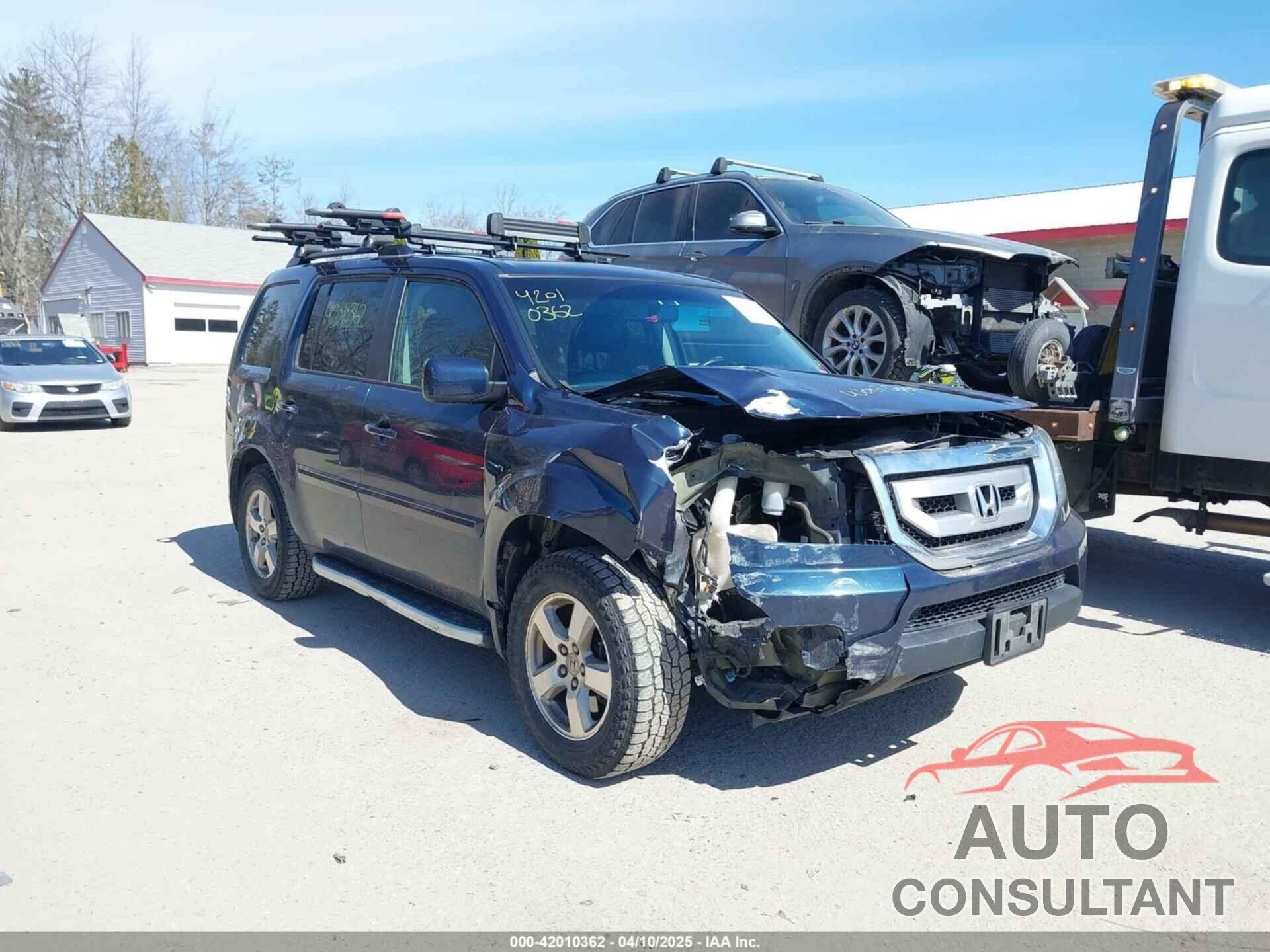 HONDA PILOT 2009 - 5FNYF48679B038082