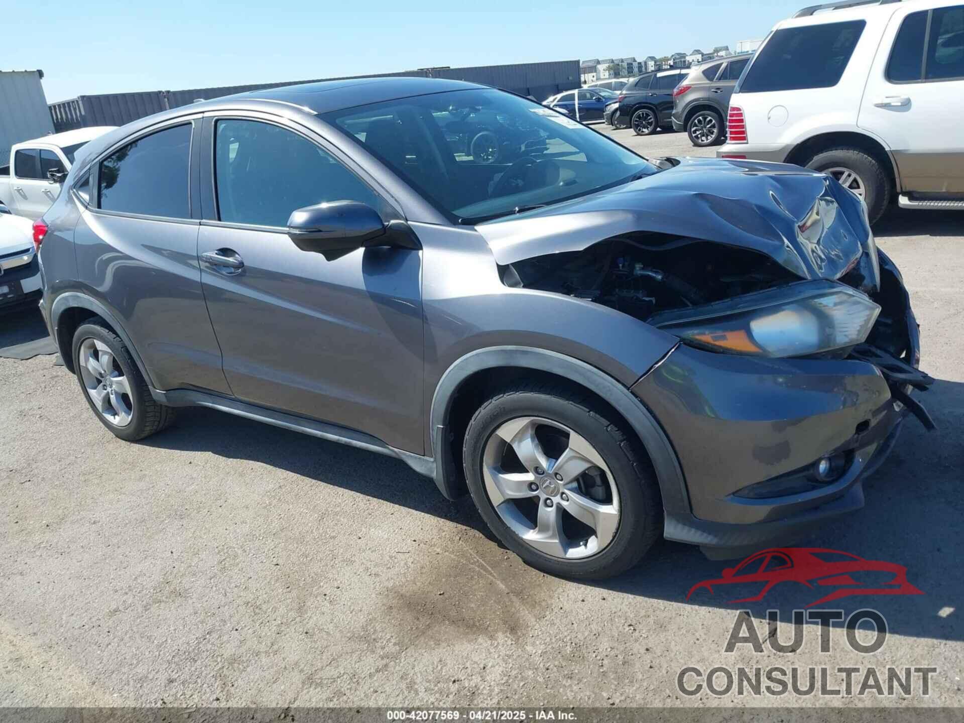 HONDA HR-V 2016 - 3CZRU5H5XGM706421