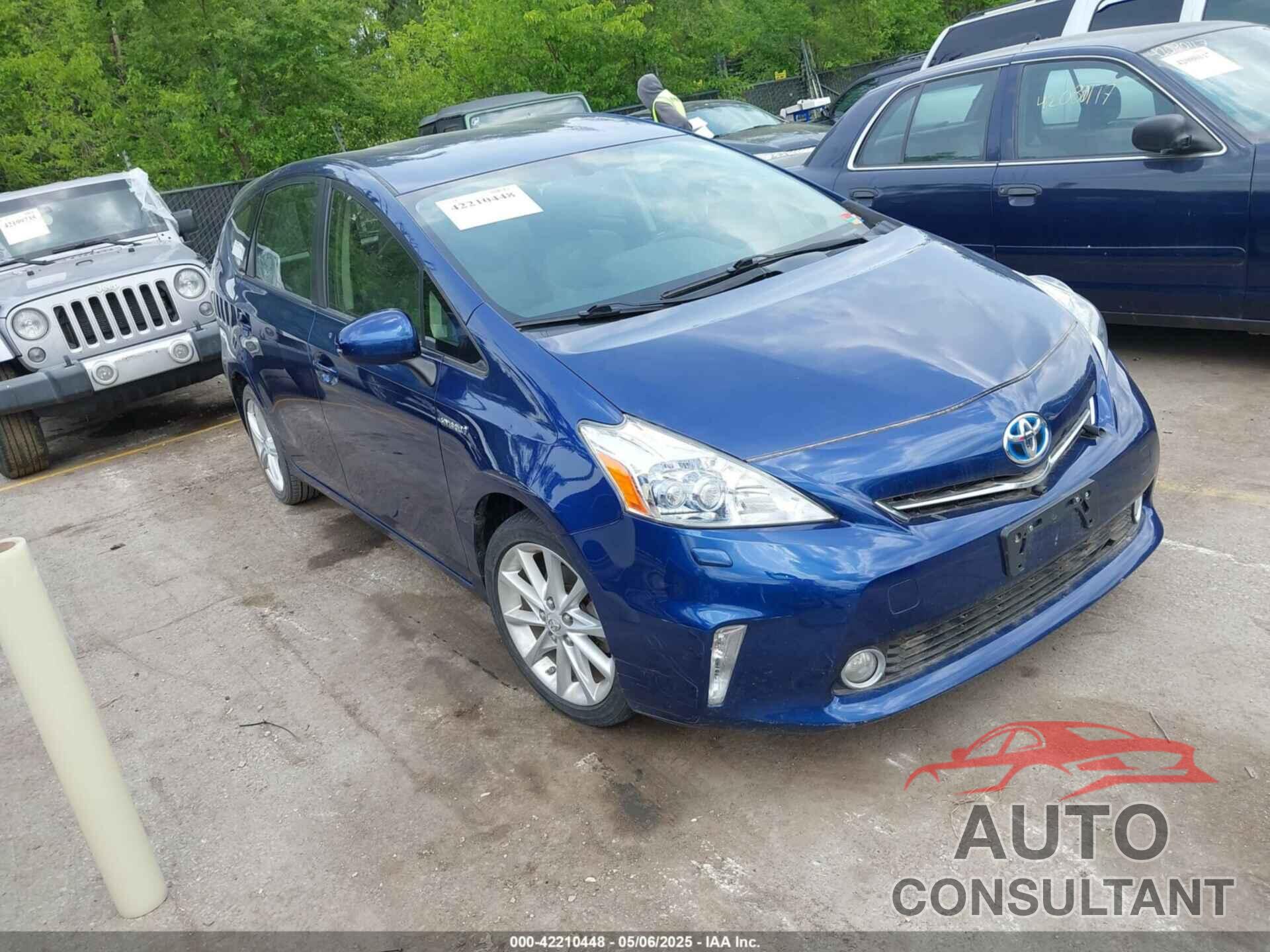 TOYOTA PRIUS V 2012 - JTDZN3EU3C3136499