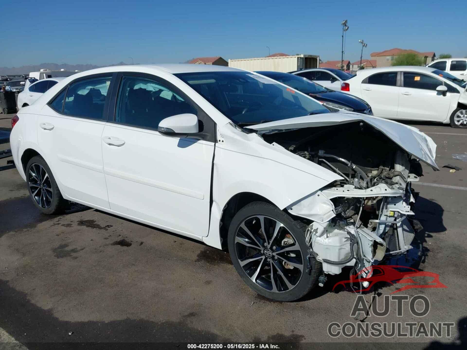 TOYOTA COROLLA 2018 - 2T1BURHE2JC105065