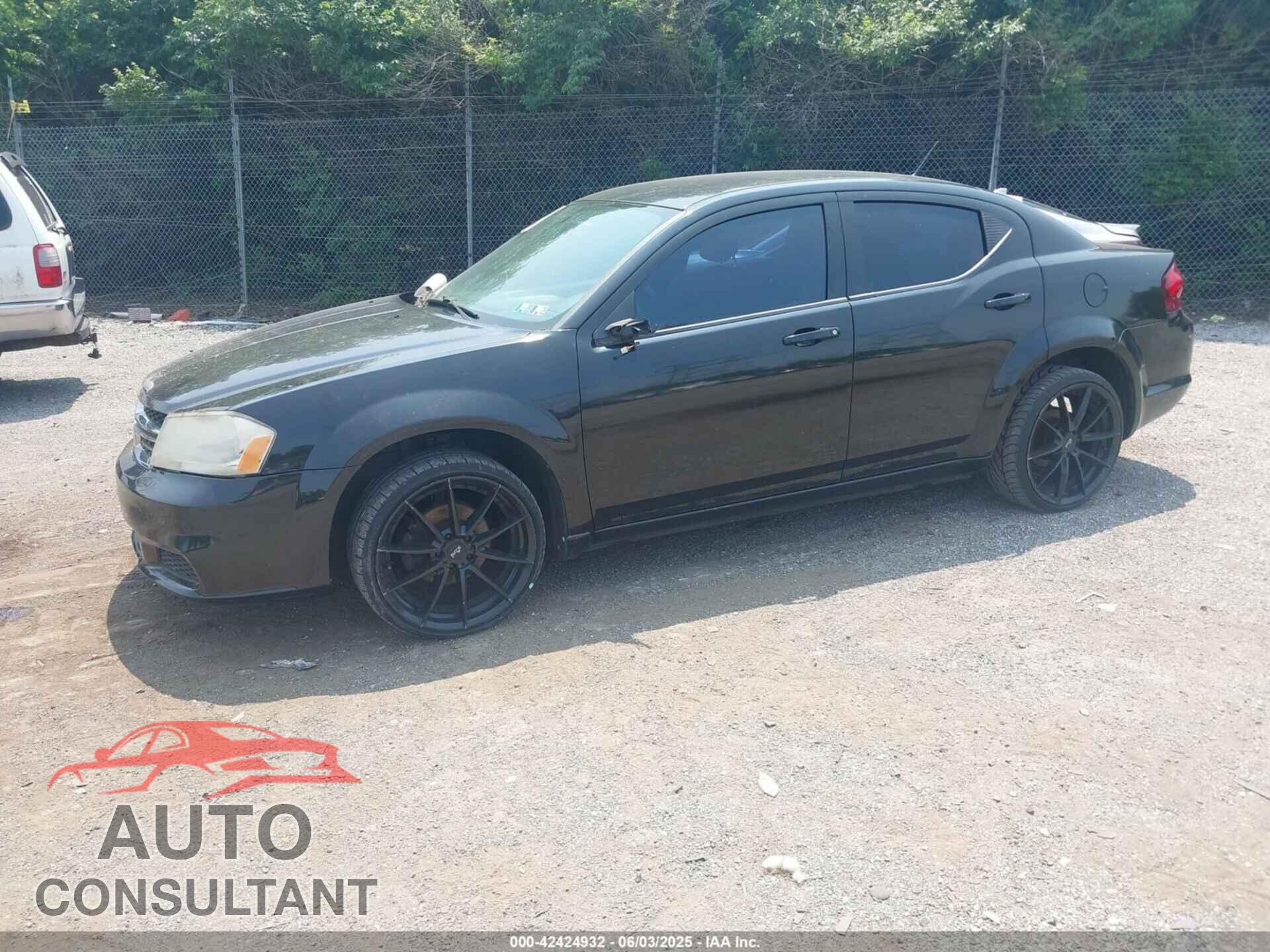 DODGE AVENGER 2013 - 1C3CDZAB2DN755735