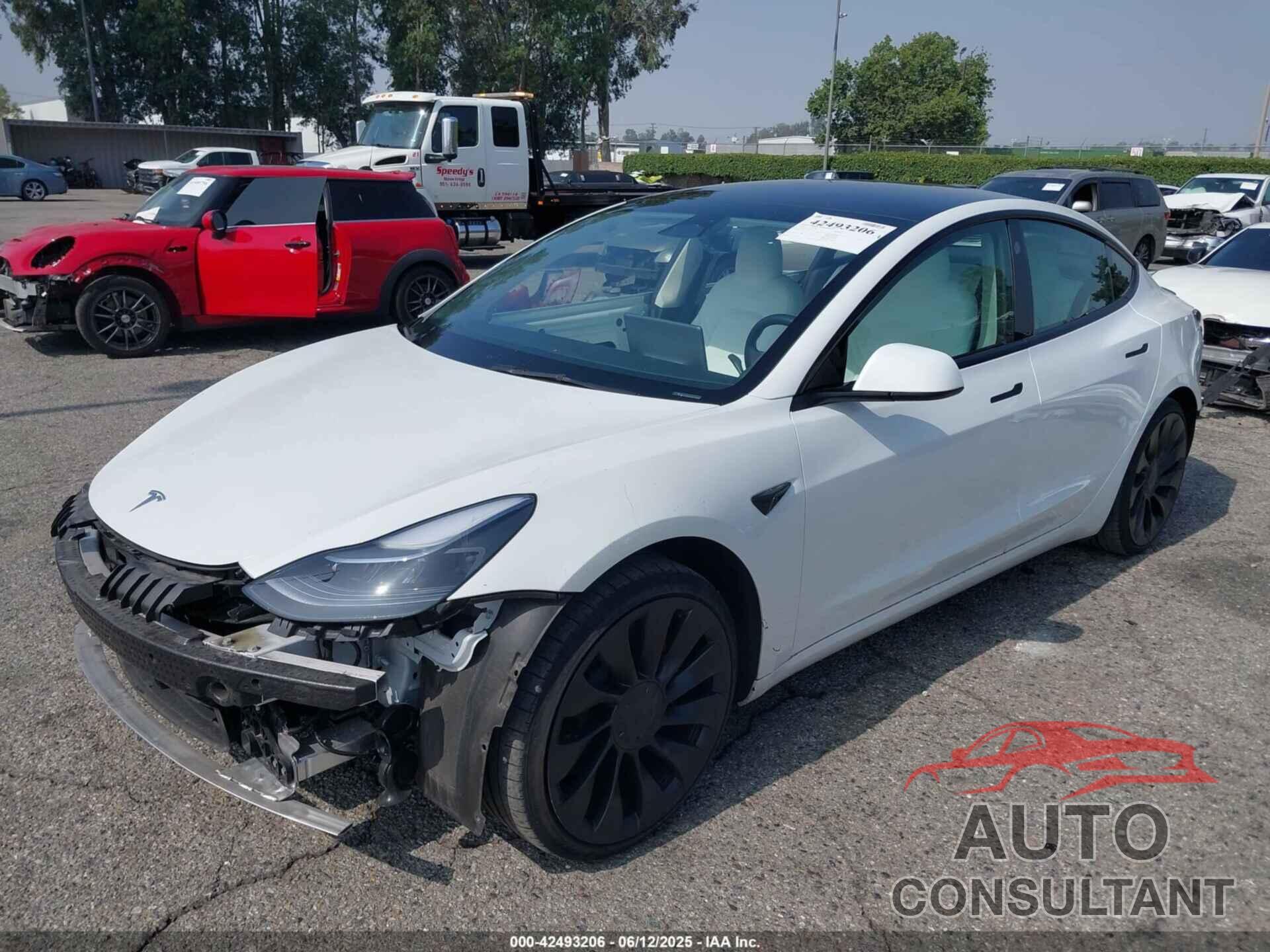 TESLA MODEL 3 2022 - 5YJ3E1EC9NF294837