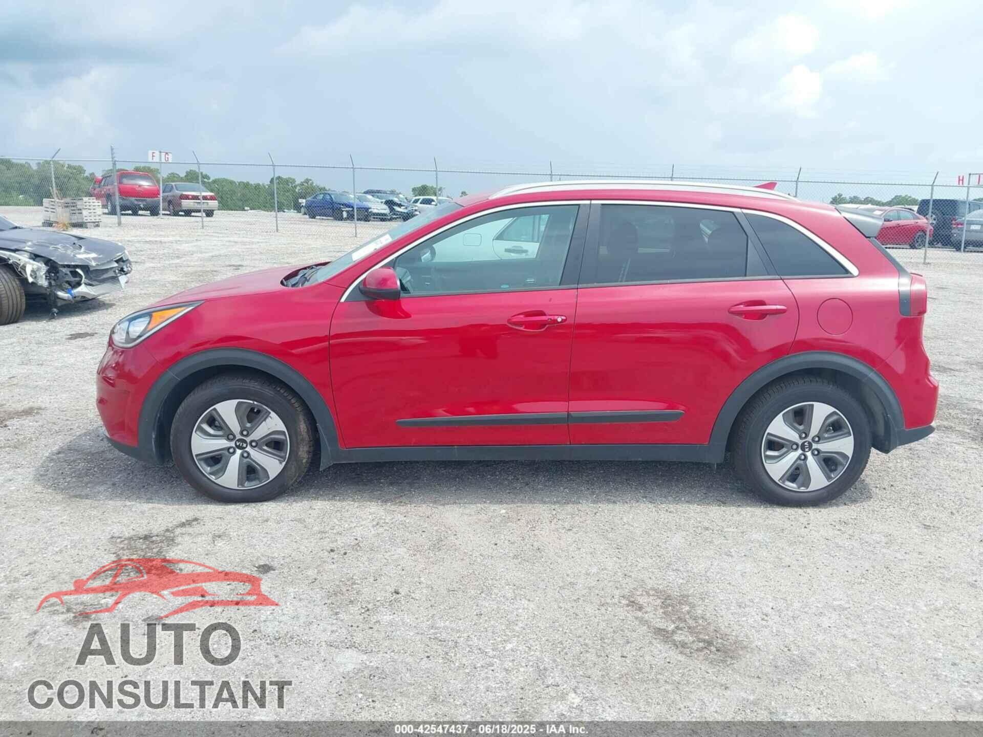 KIA NIRO 2018 - KNDCB3LC5J5176190