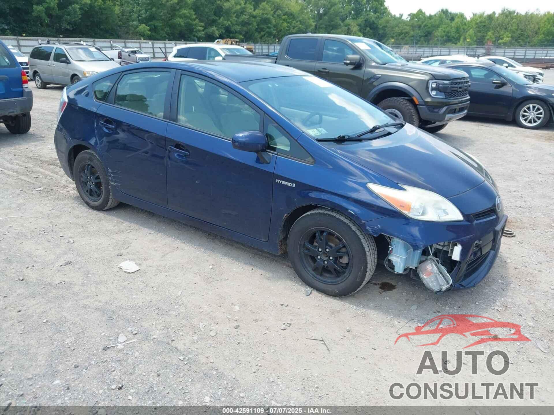 TOYOTA PRIUS 2012 - JTDKN3DU4C1497111