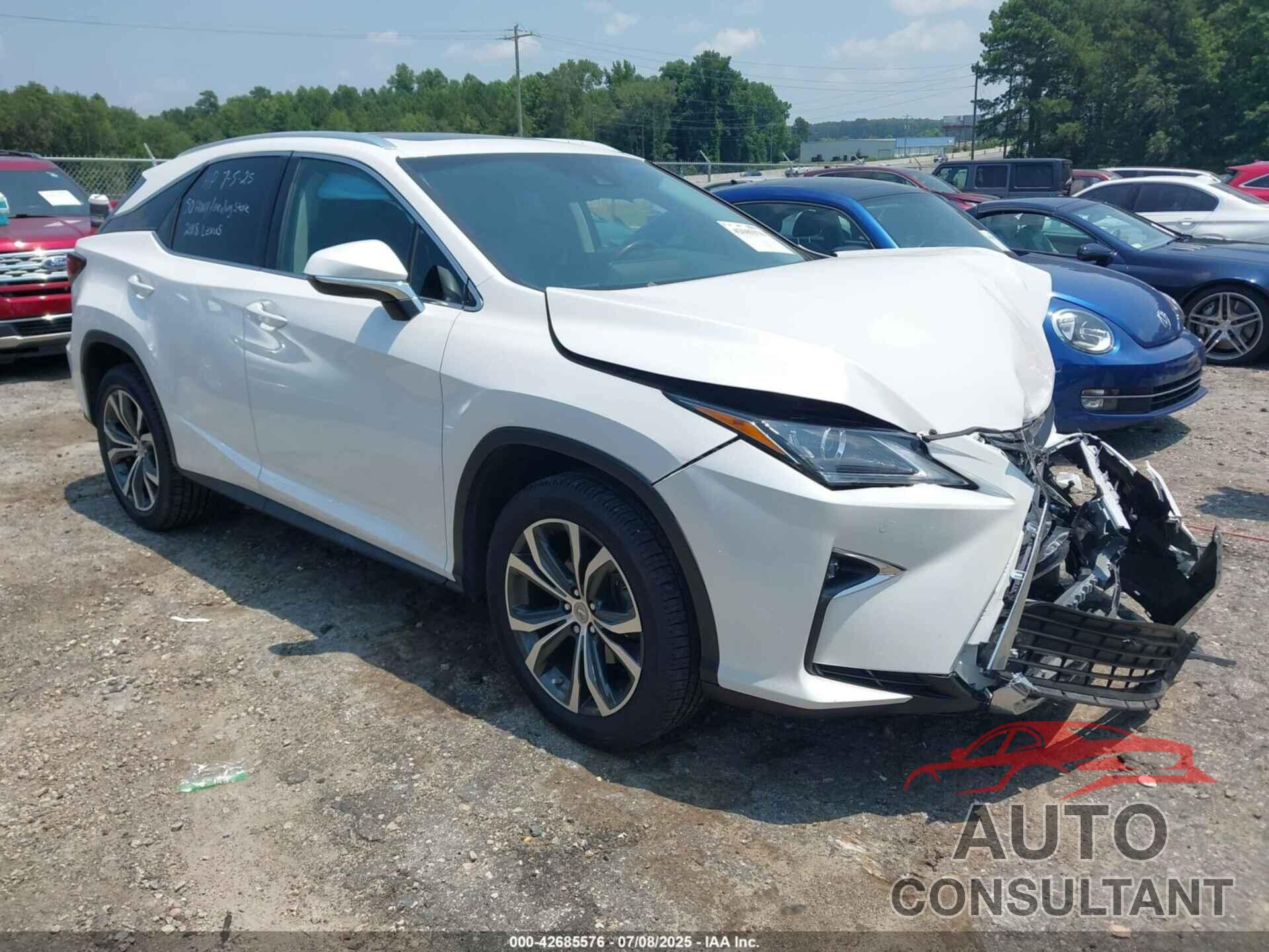 LEXUS RX 350 2017 - 2T2ZZMCA2HC089950