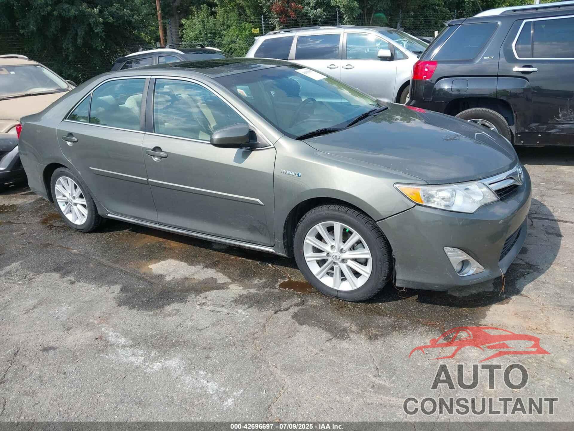 TOYOTA CAMRY HYBRID 2014 - 4T1BD1FK8EU111175