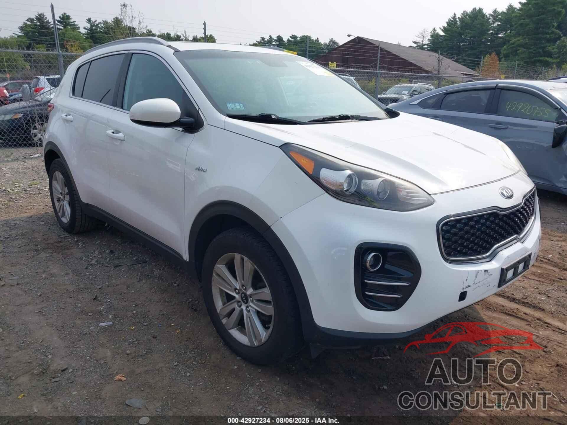 KIA SPORTAGE 2017 - KNDPMCACXH7238504