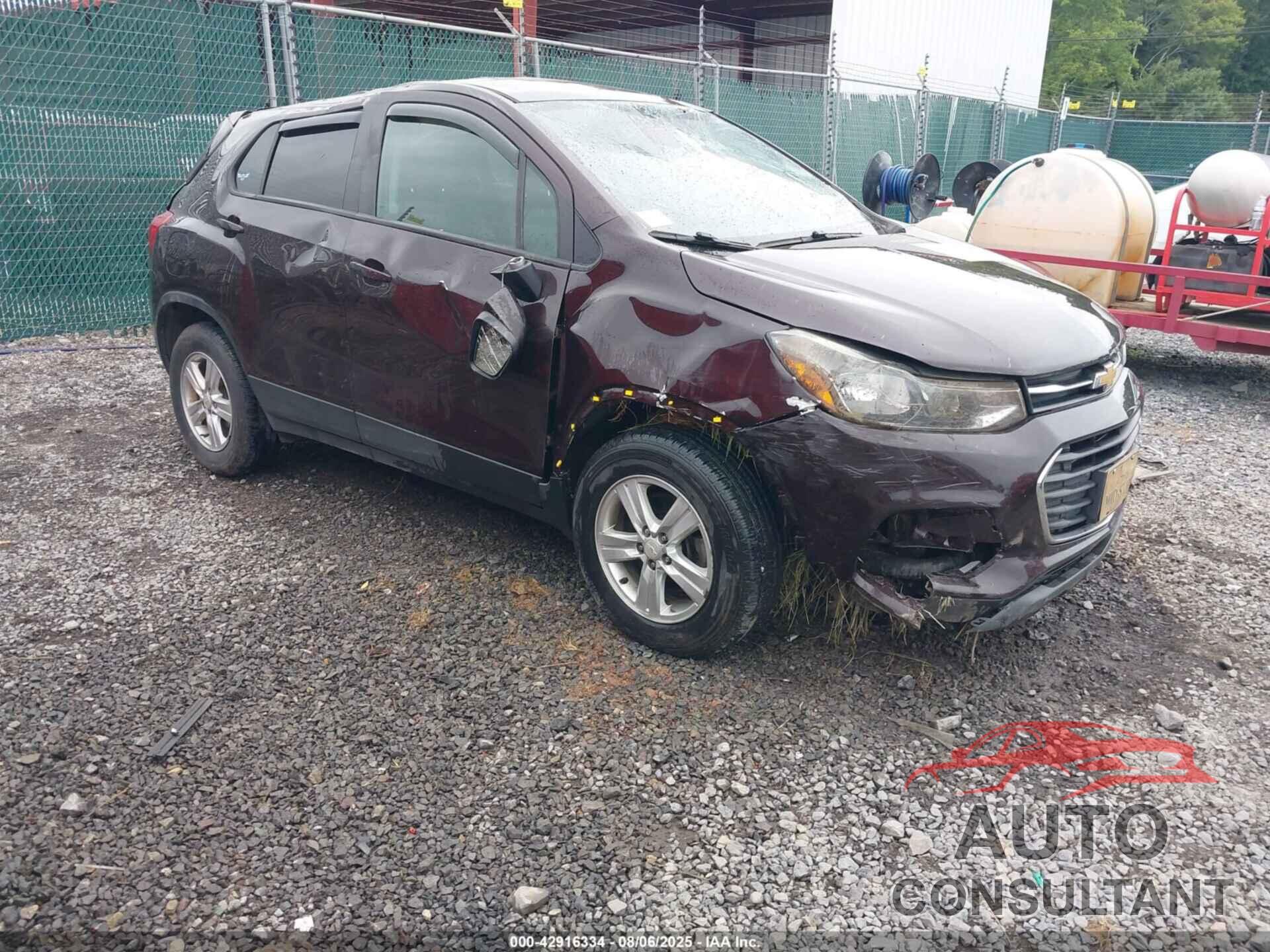 CHEVROLET TRAX 2021 - KL7CJNSB2MB306193