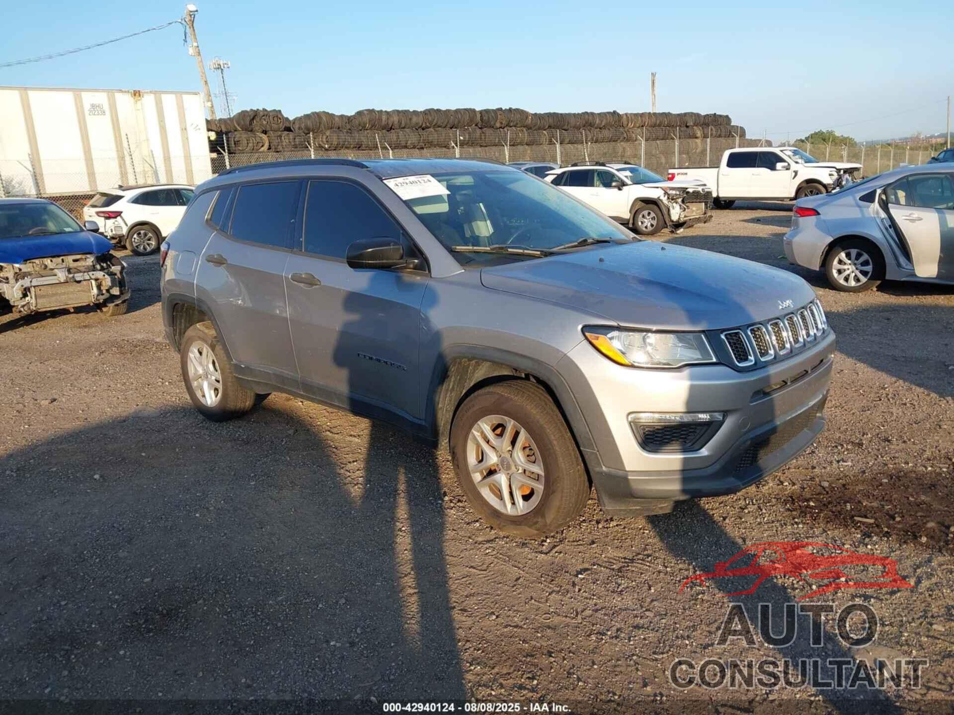 JEEP NEW COMPASS 2017 - 3C4NJDAB4HT667047