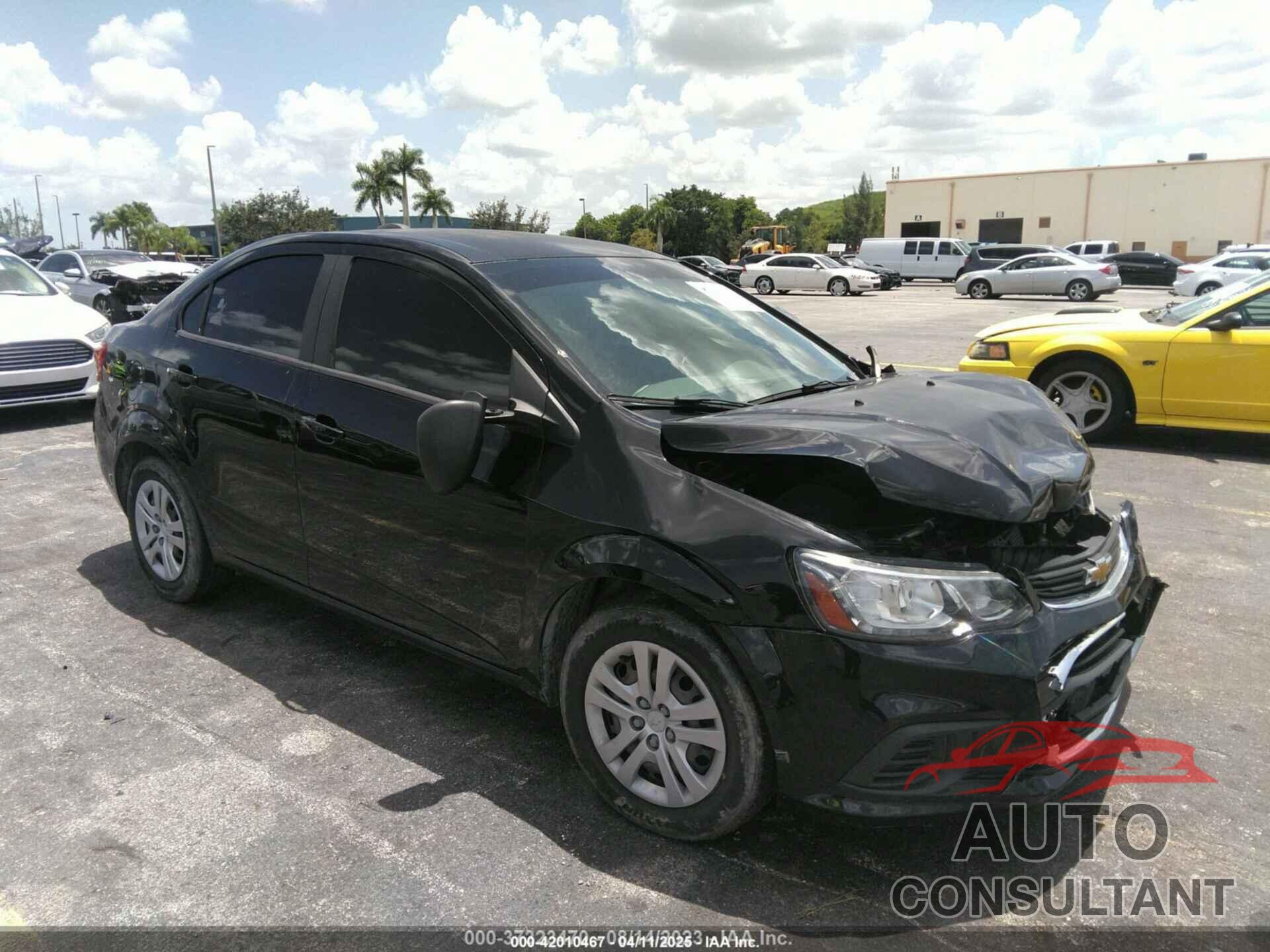 CHEVROLET SONIC 2017 - 1G1JB5SH0H4153473