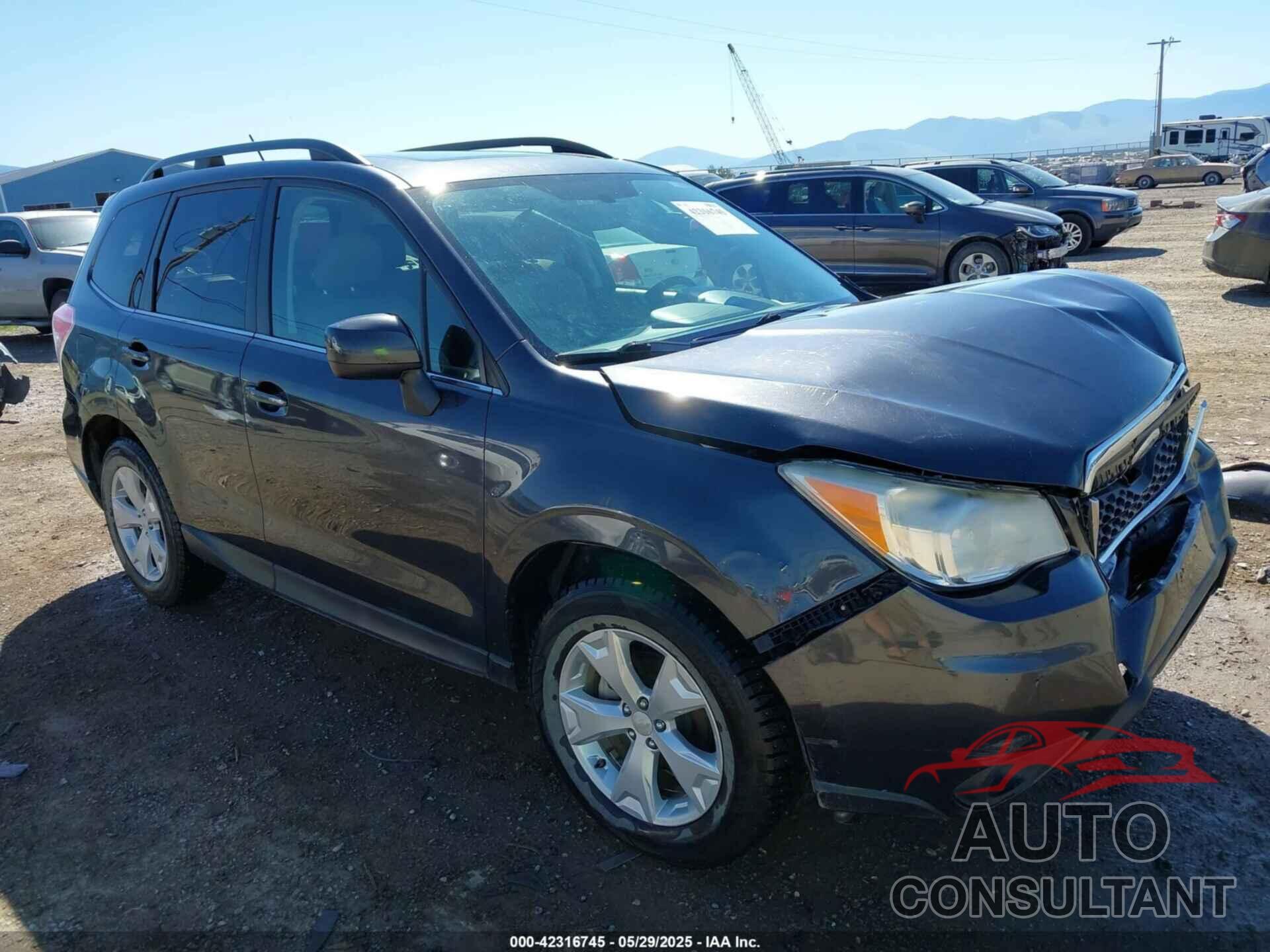 SUBARU FORESTER 2014 - JF2SJAHC6EH558911