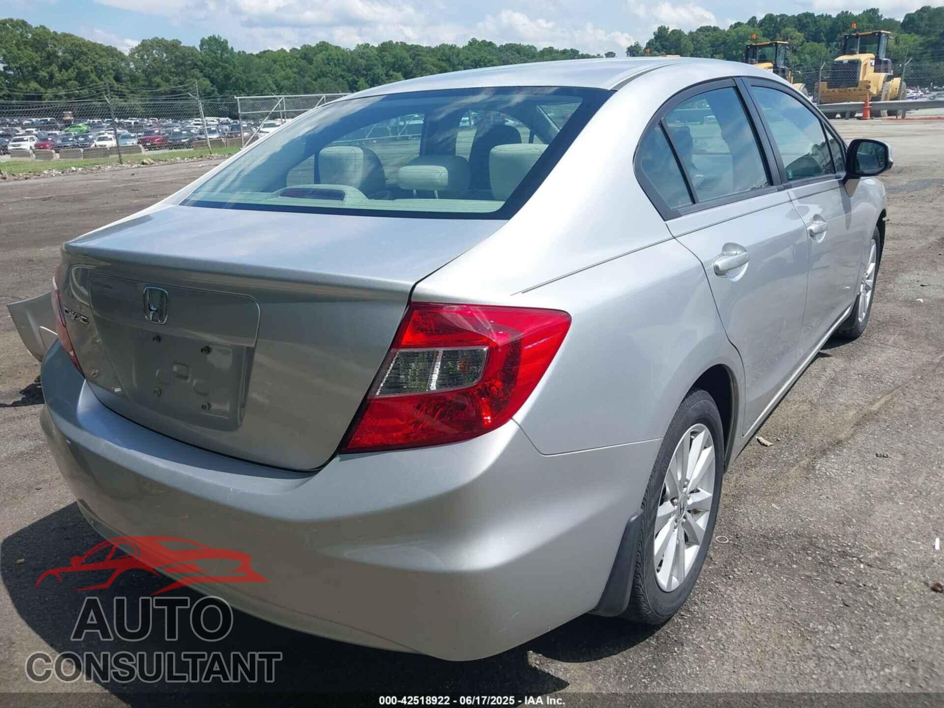 HONDA CIVIC 2012 - 2HGFB2F83CH319875