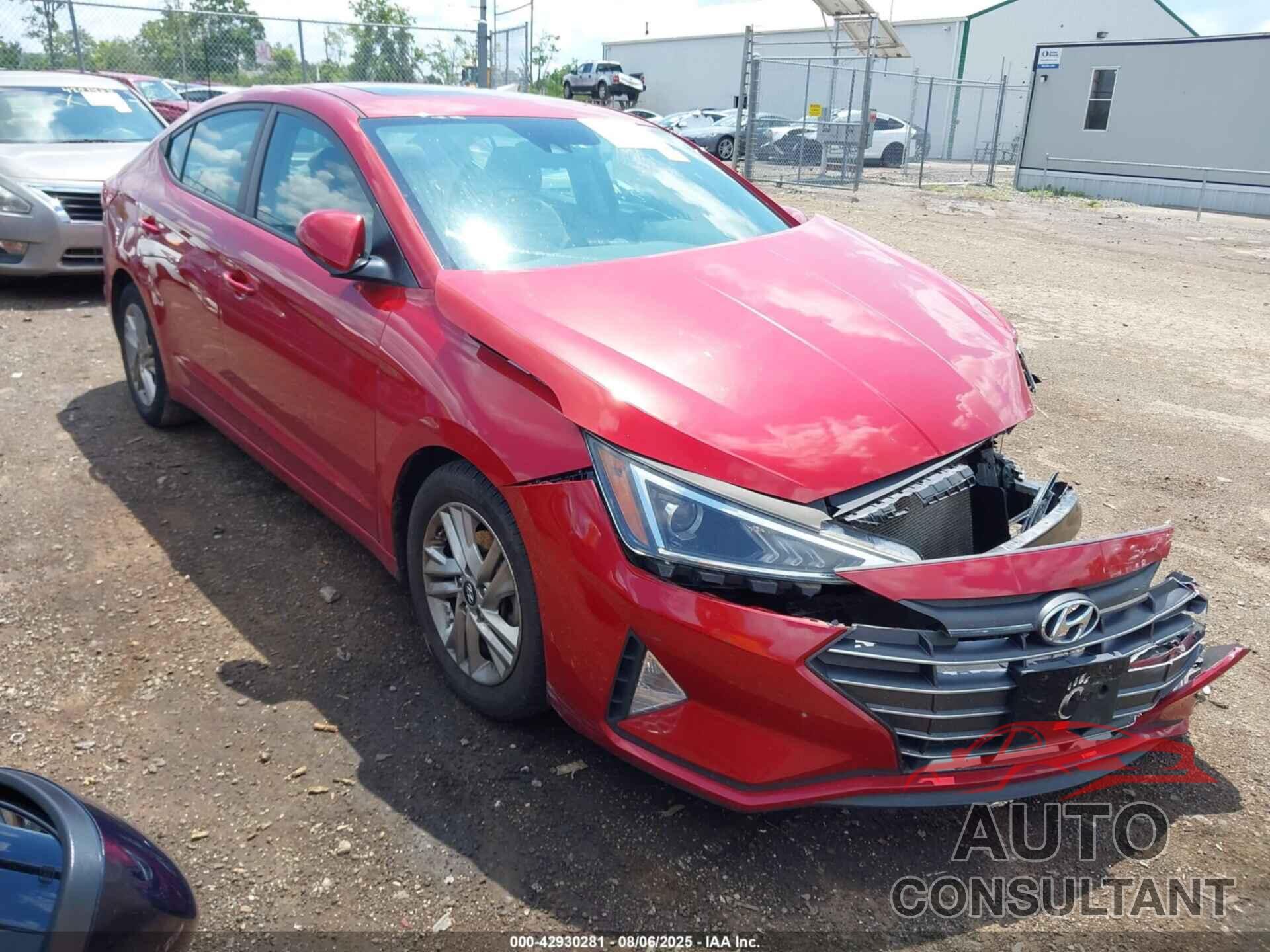HYUNDAI ELANTRA 2020 - 5NPD84LF9LH524577