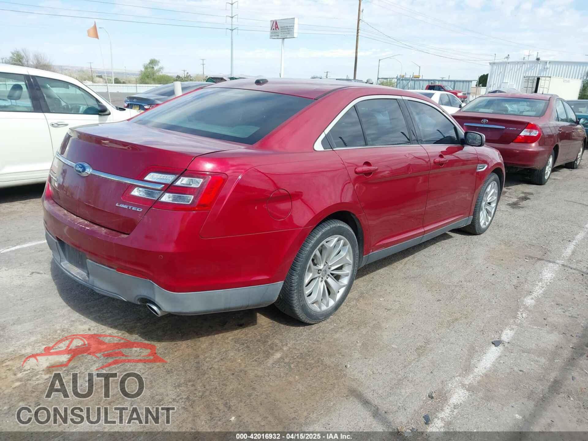 FORD TAURUS 2013 - 1FAHP2F80DG234505