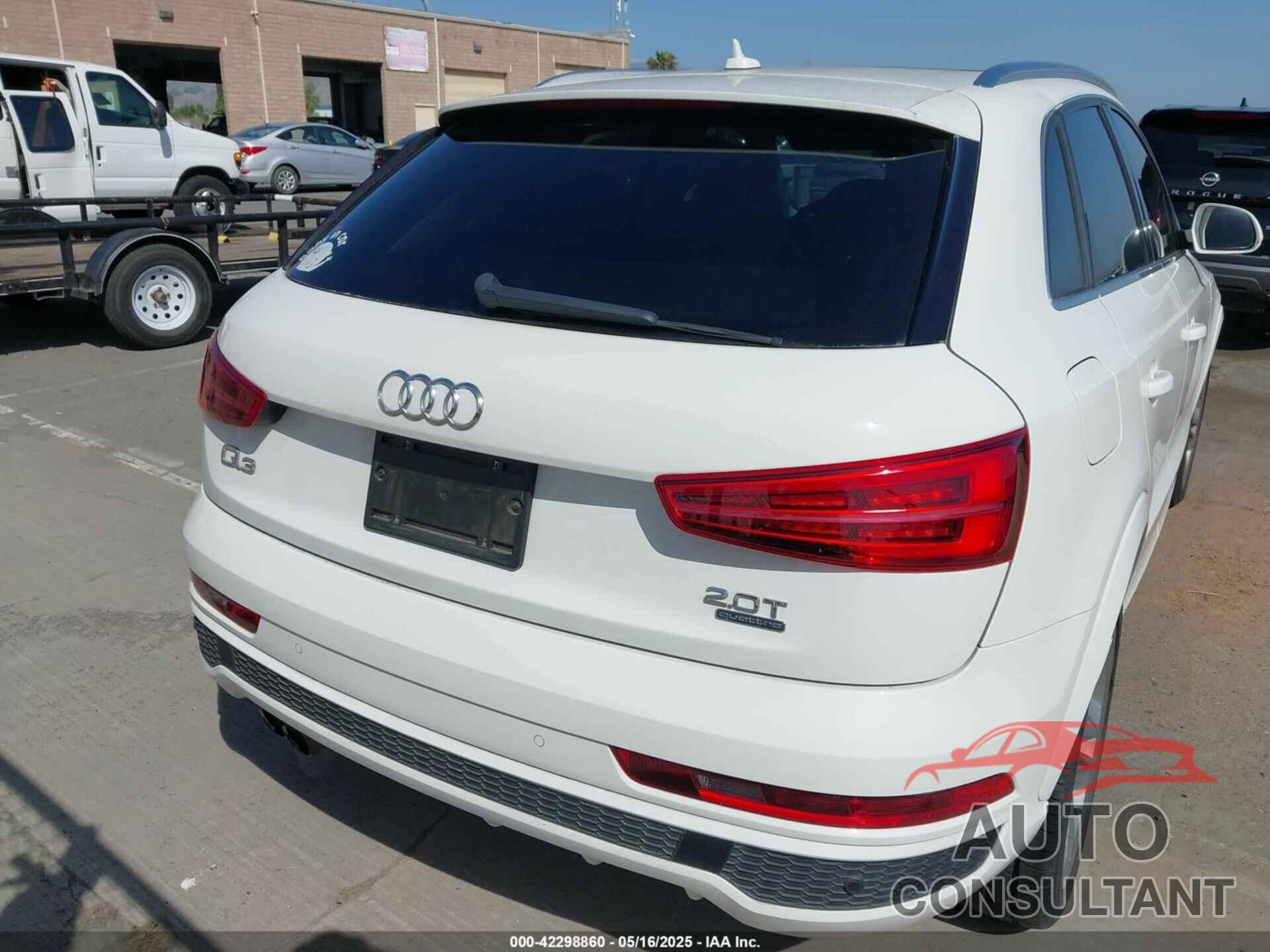 AUDI Q3 2016 - WA1GFCFS8GR007138