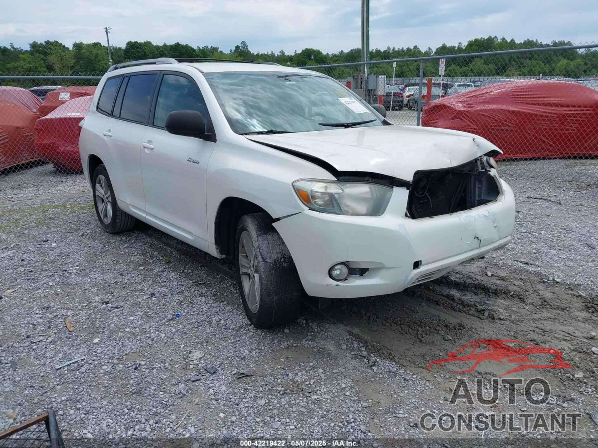 TOYOTA HIGHLANDER 2010 - 5TDXK3EH4AS003555