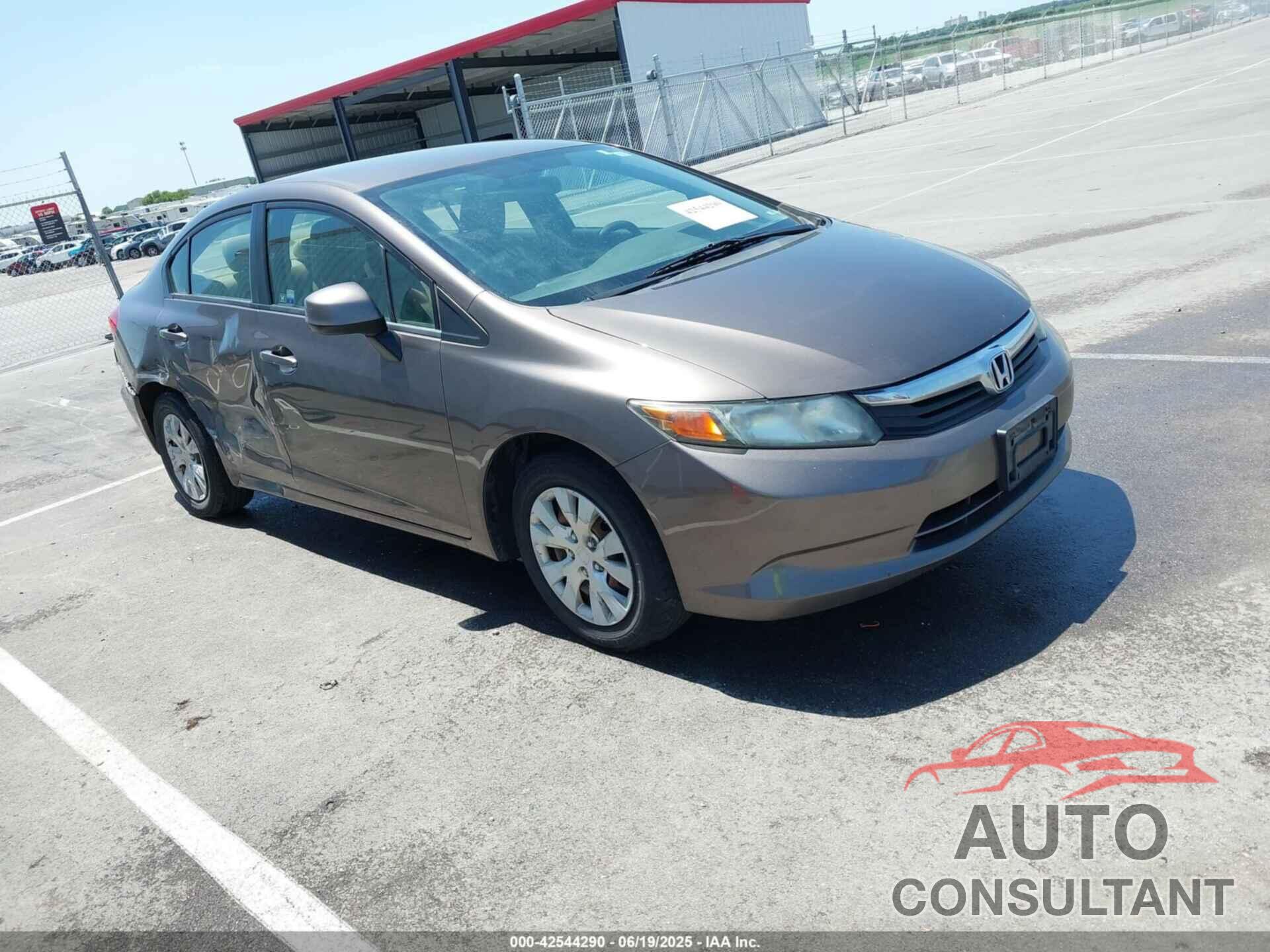 HONDA CIVIC 2012 - 2HGFB2F50CH612011
