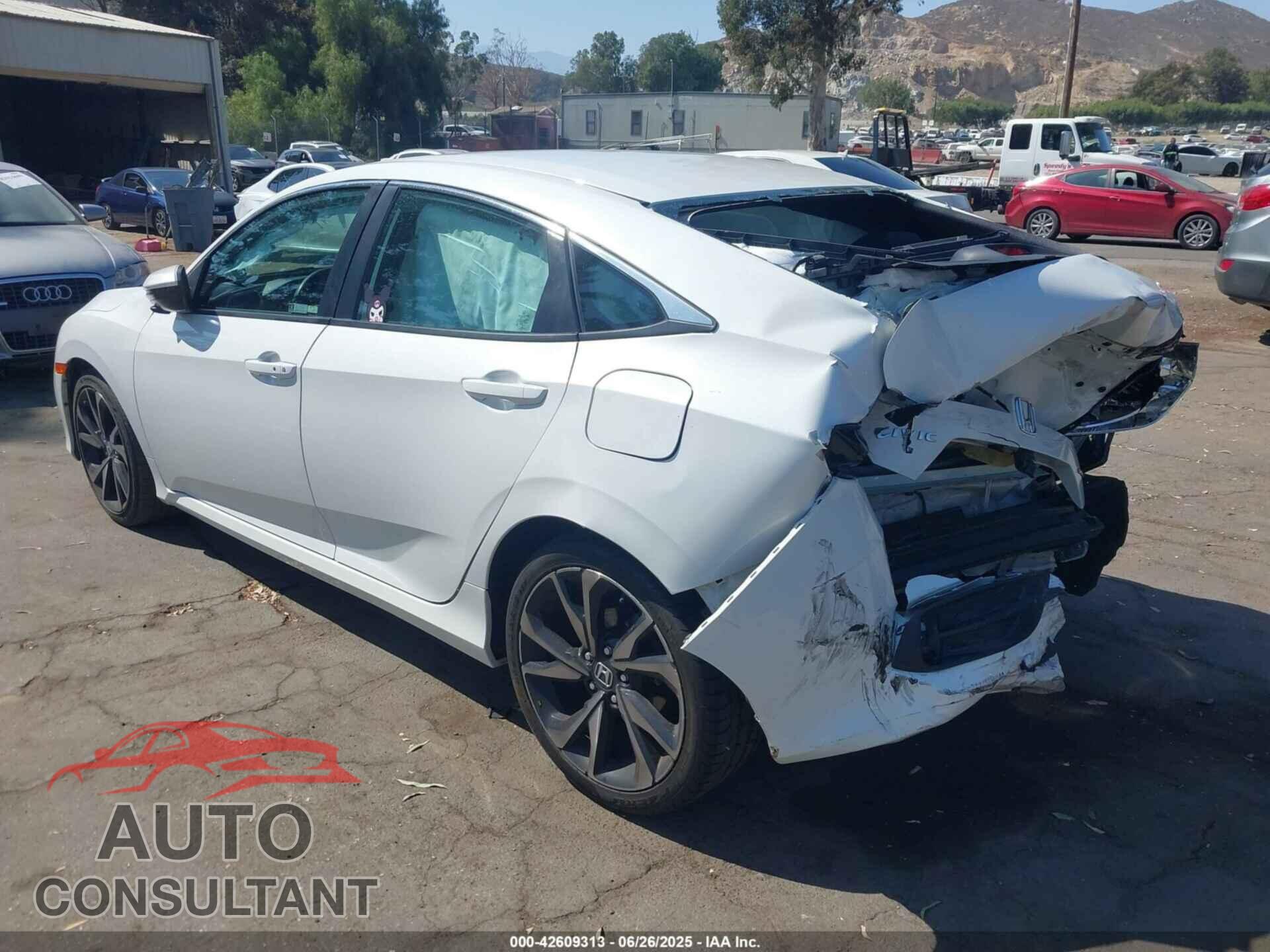HONDA CIVIC 2019 - 2HGFC2F89KH542014