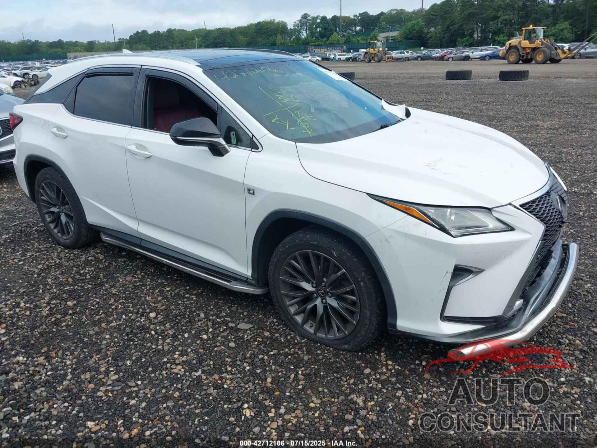 LEXUS RX 350 2016 - 2T2BZMCA9GC004876