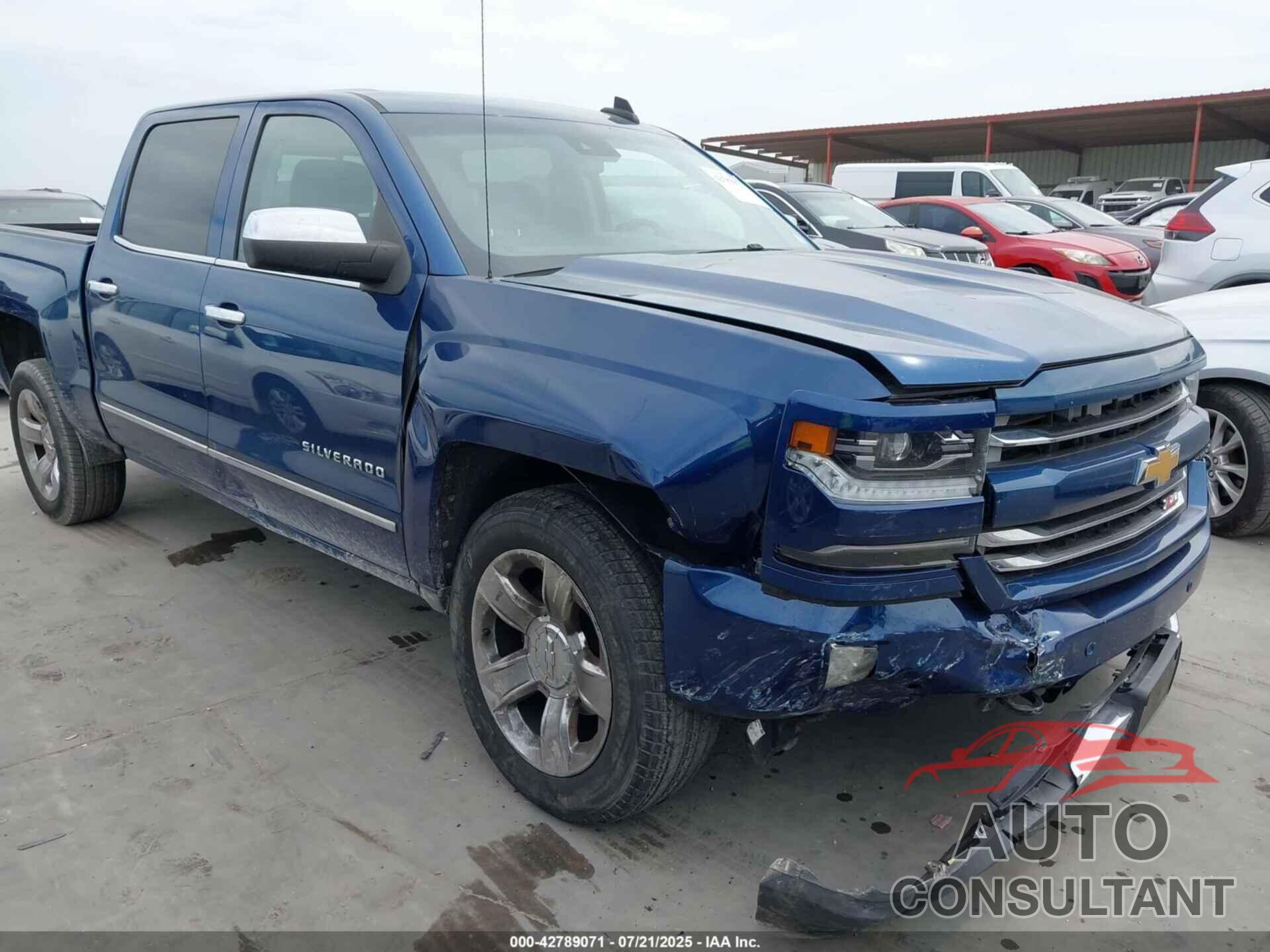 CHEVROLET SILVERADO 1500 2017 - 3GCUKSEC1HG153553