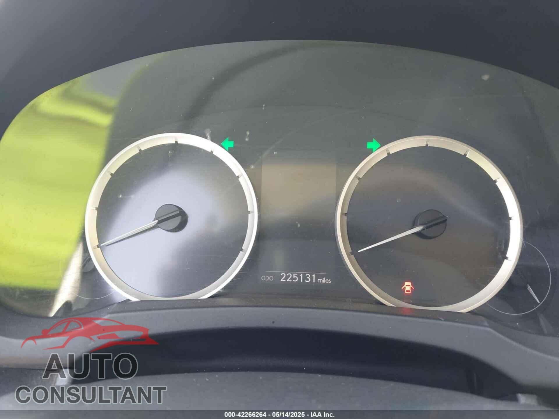 LEXUS IS 250 2014 - JTHBF1D29E5007563