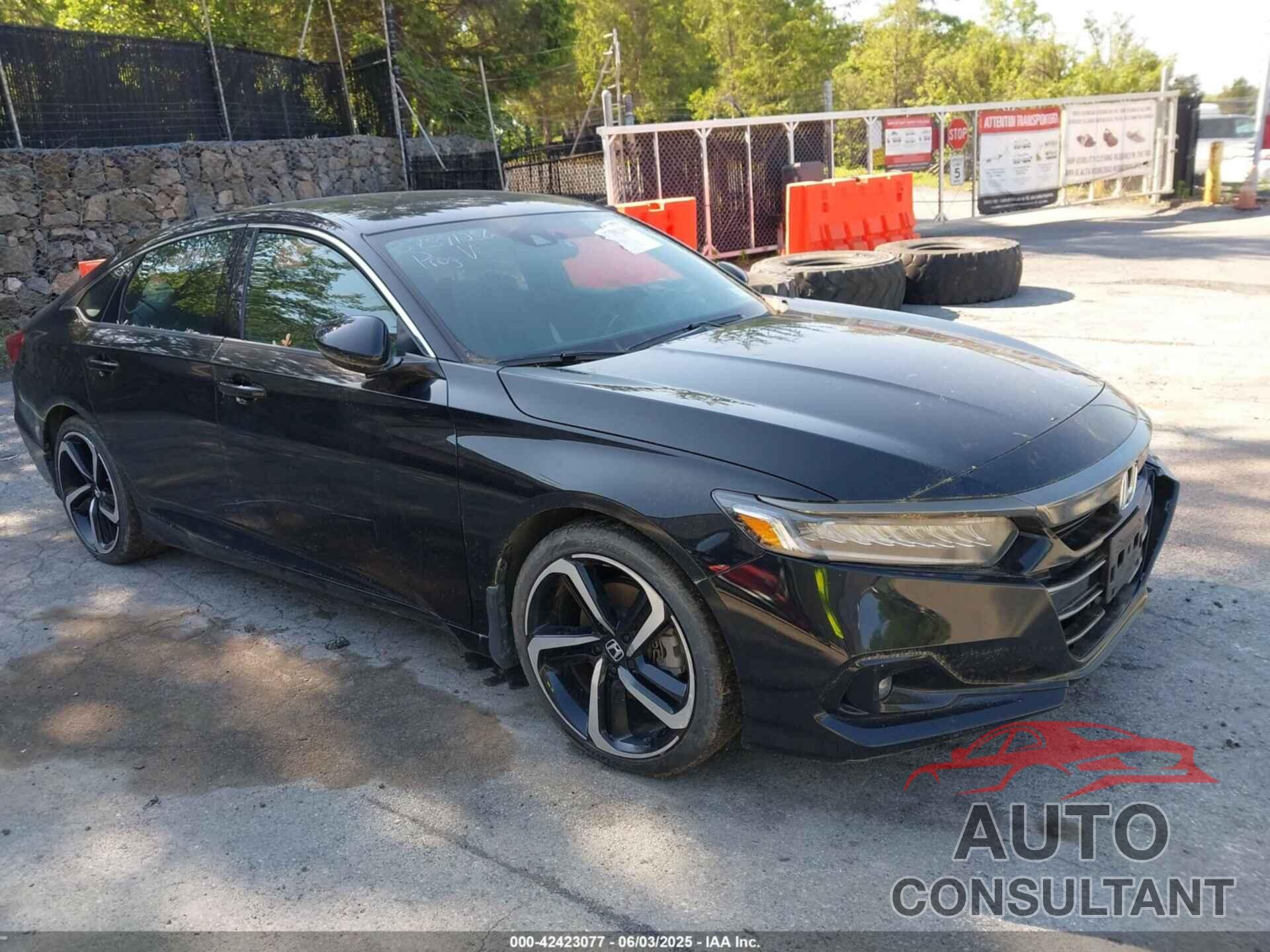 HONDA ACCORD 2021 - 1HGCV1F38MA124816