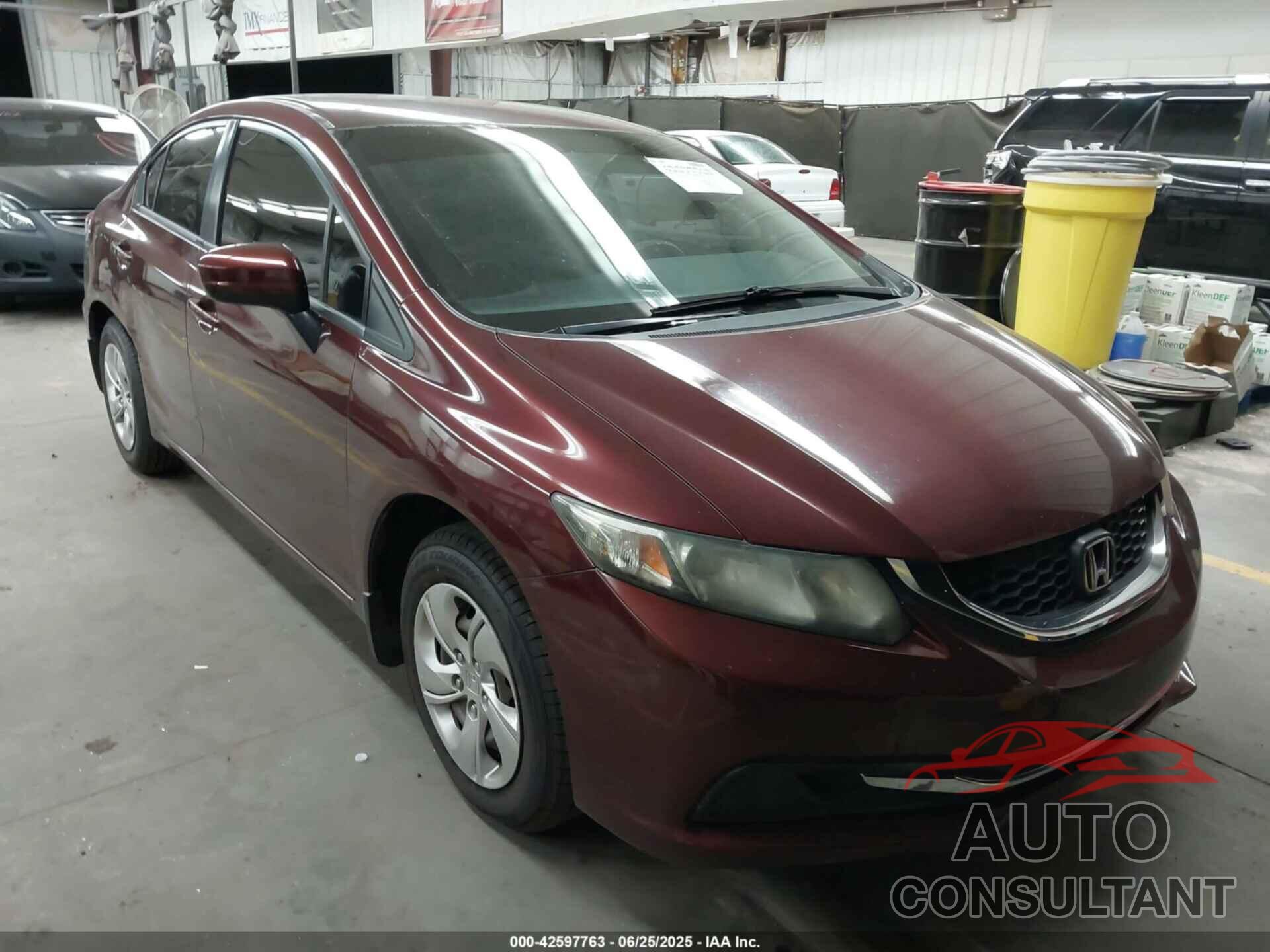 HONDA CIVIC 2014 - 19XFB2F54EE075642
