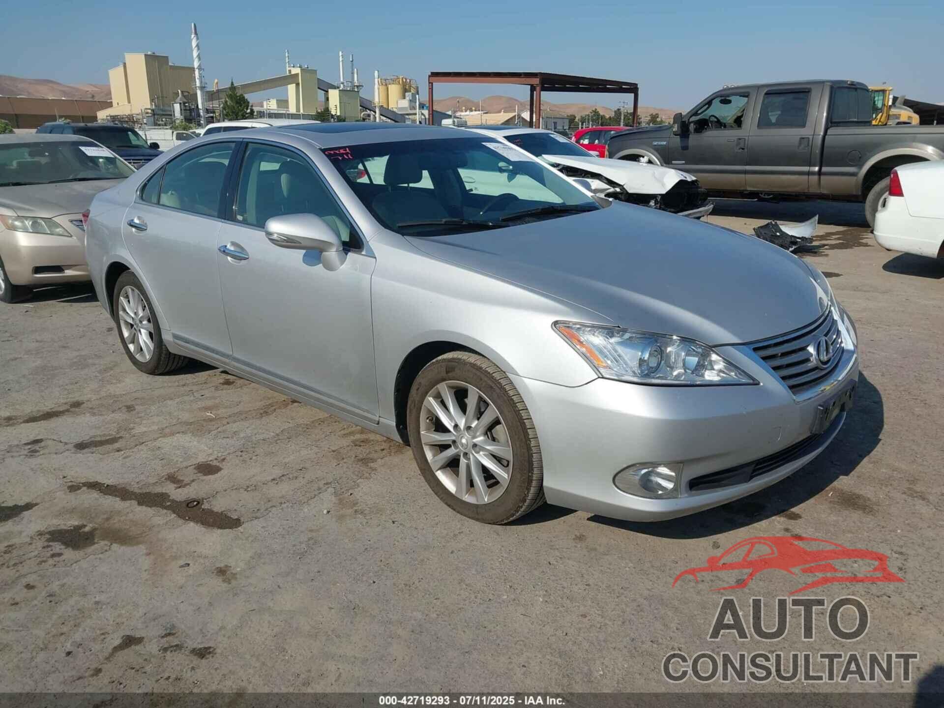 LEXUS ES 350 2011 - JTHBK1EG8B2456445