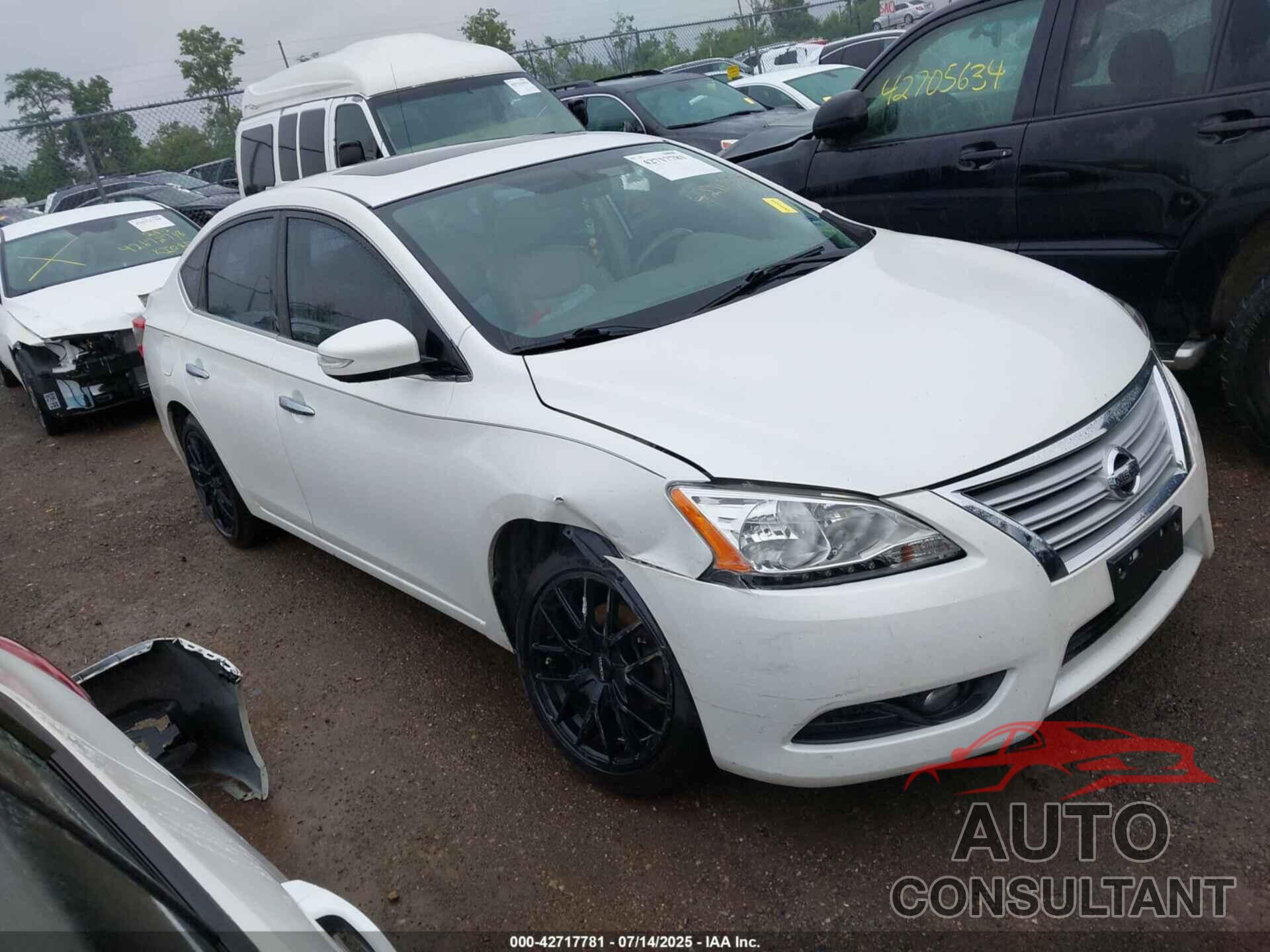 NISSAN SENTRA 2013 - 3N1AB7AP2DL689960