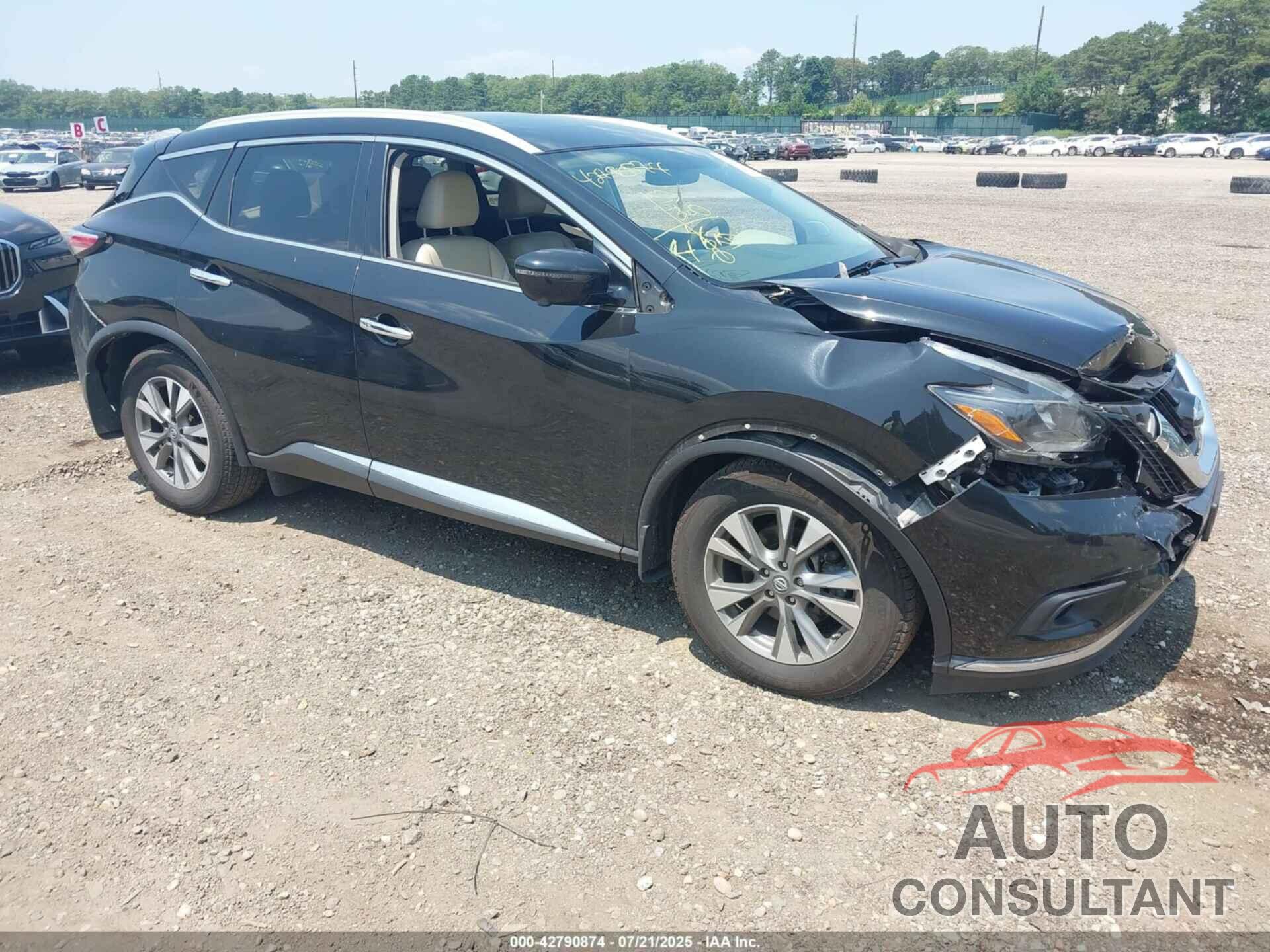 NISSAN MURANO 2018 - 5N1AZ2MH8JN165686