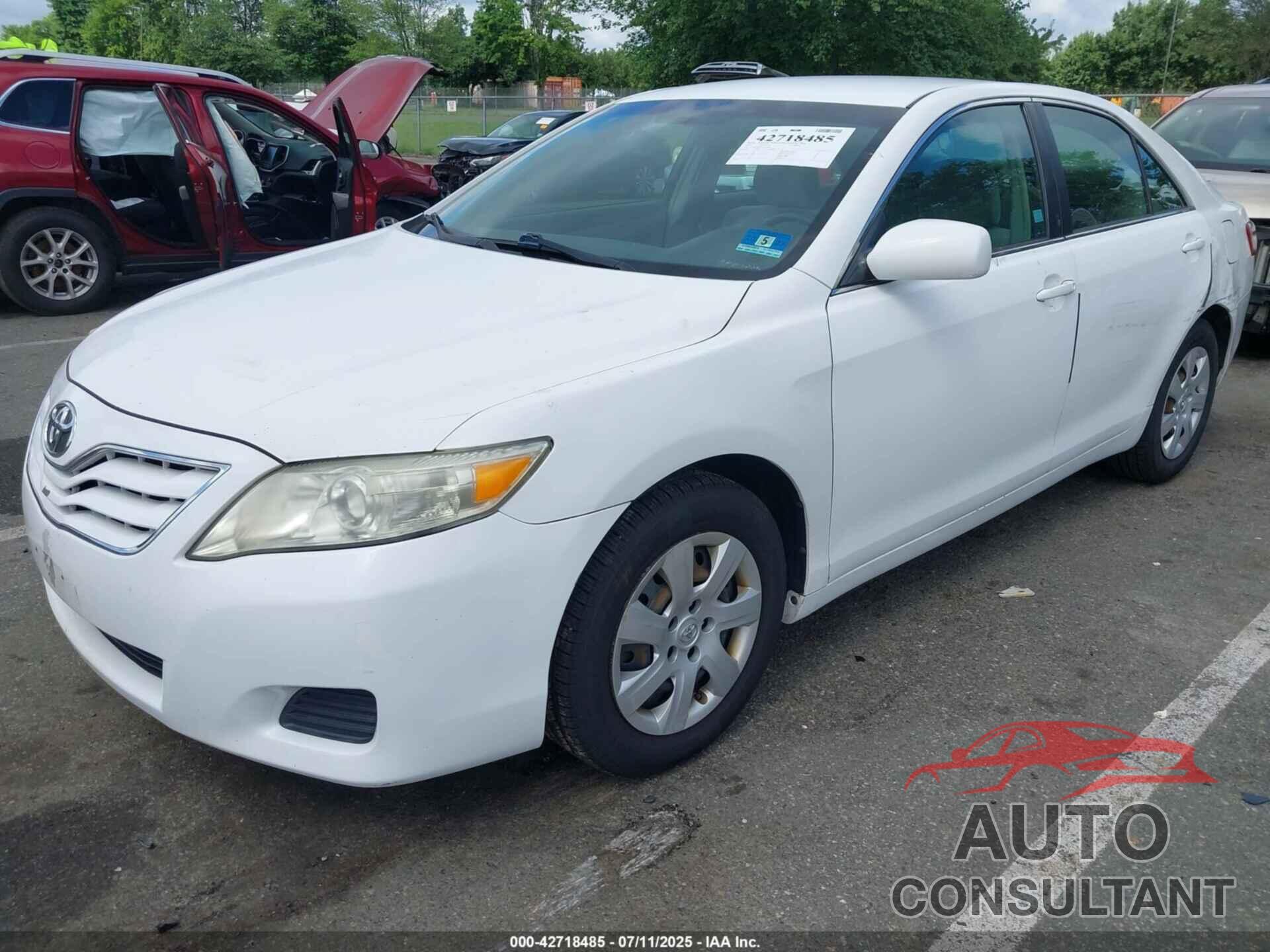TOYOTA CAMRY 2010 - 4T1BF3EK4AU580460