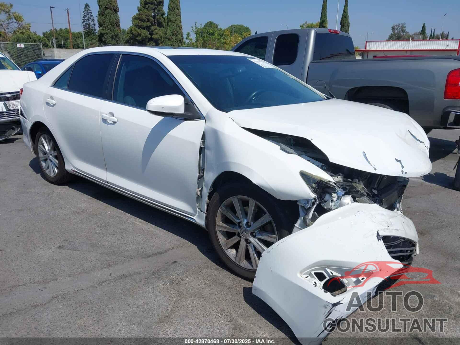 TOYOTA CAMRY 2014 - 4T4BF1FK2ER344825