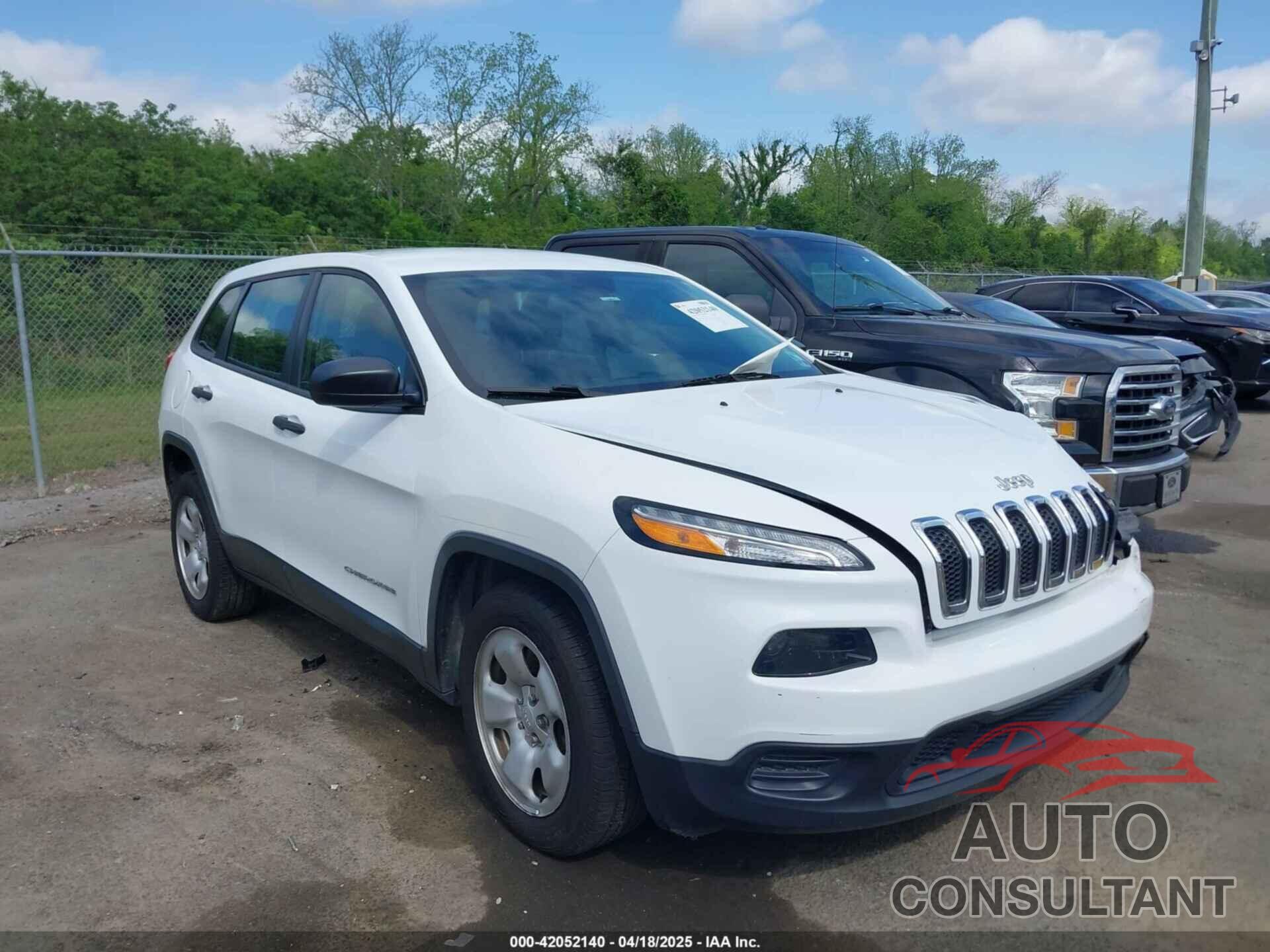 JEEP CHEROKEE 2016 - 1C4PJLAB4GW290666