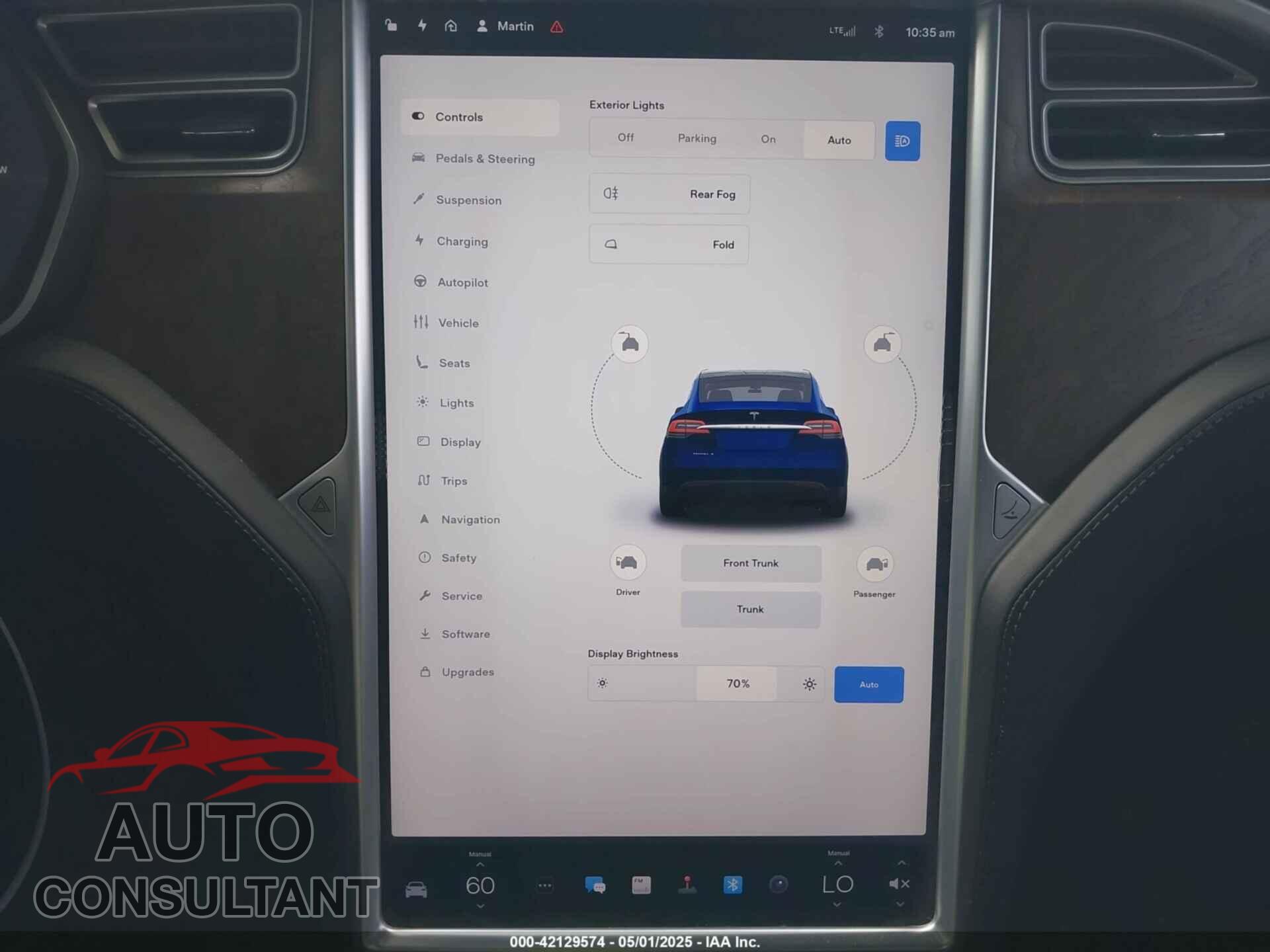 TESLA MODEL X 2016 - 5YJXCBE29GF018794