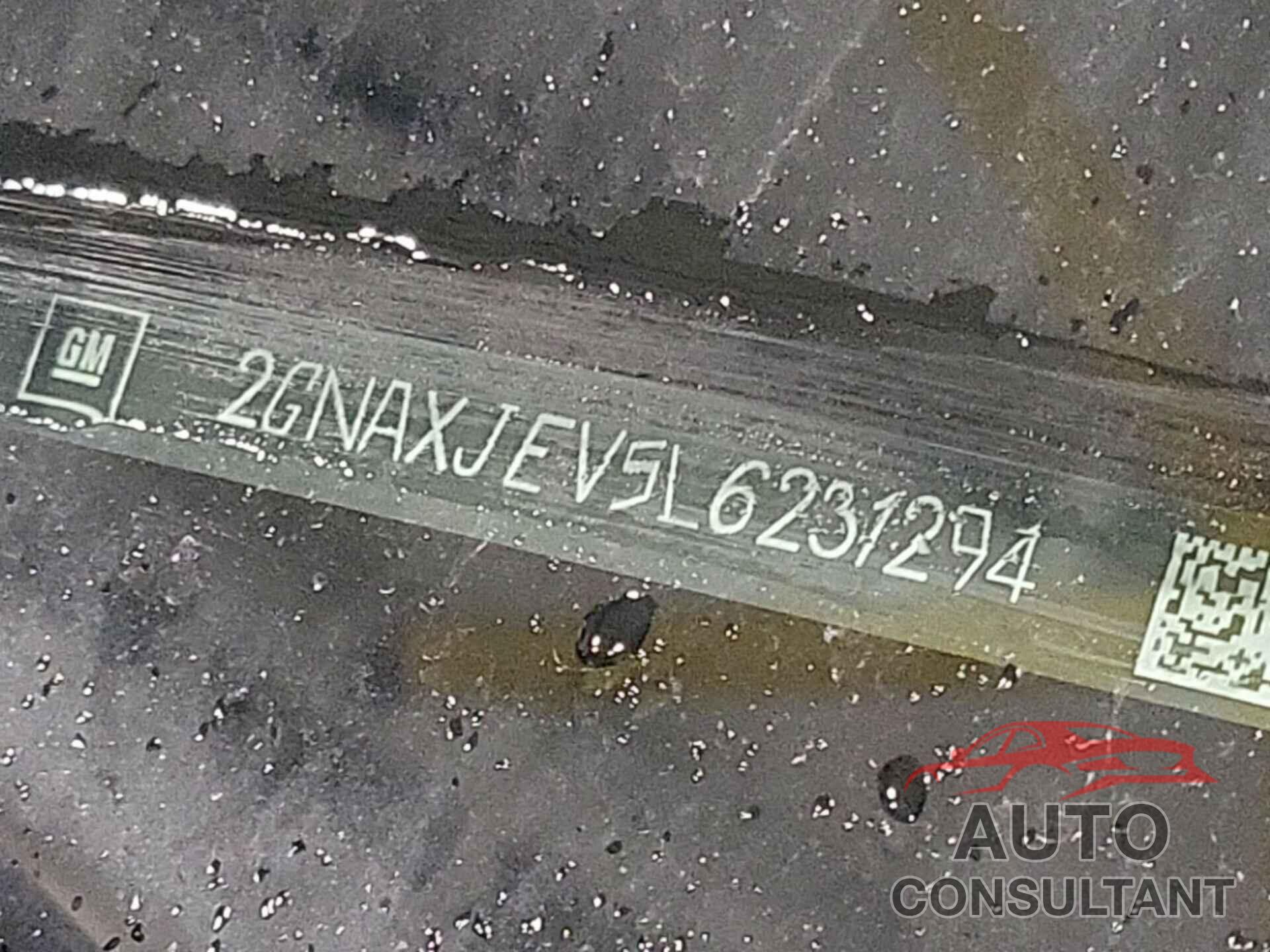 CHEVROLET EQUINOX 2020 - 2GNAXJEV5L6231294