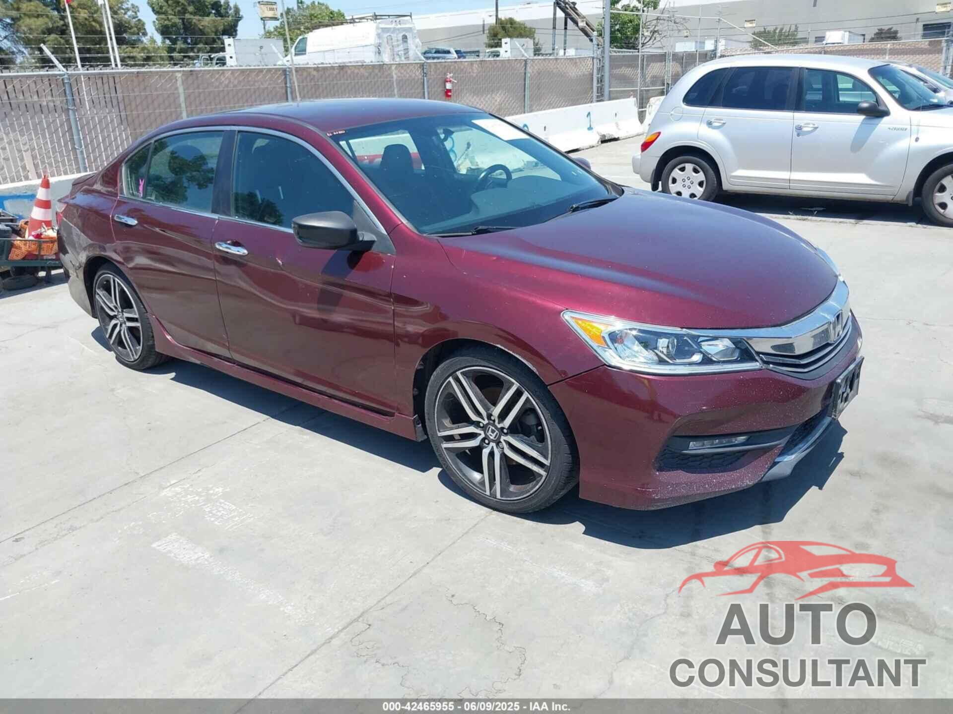 HONDA ACCORD 2016 - 1HGCR2F52GA128487